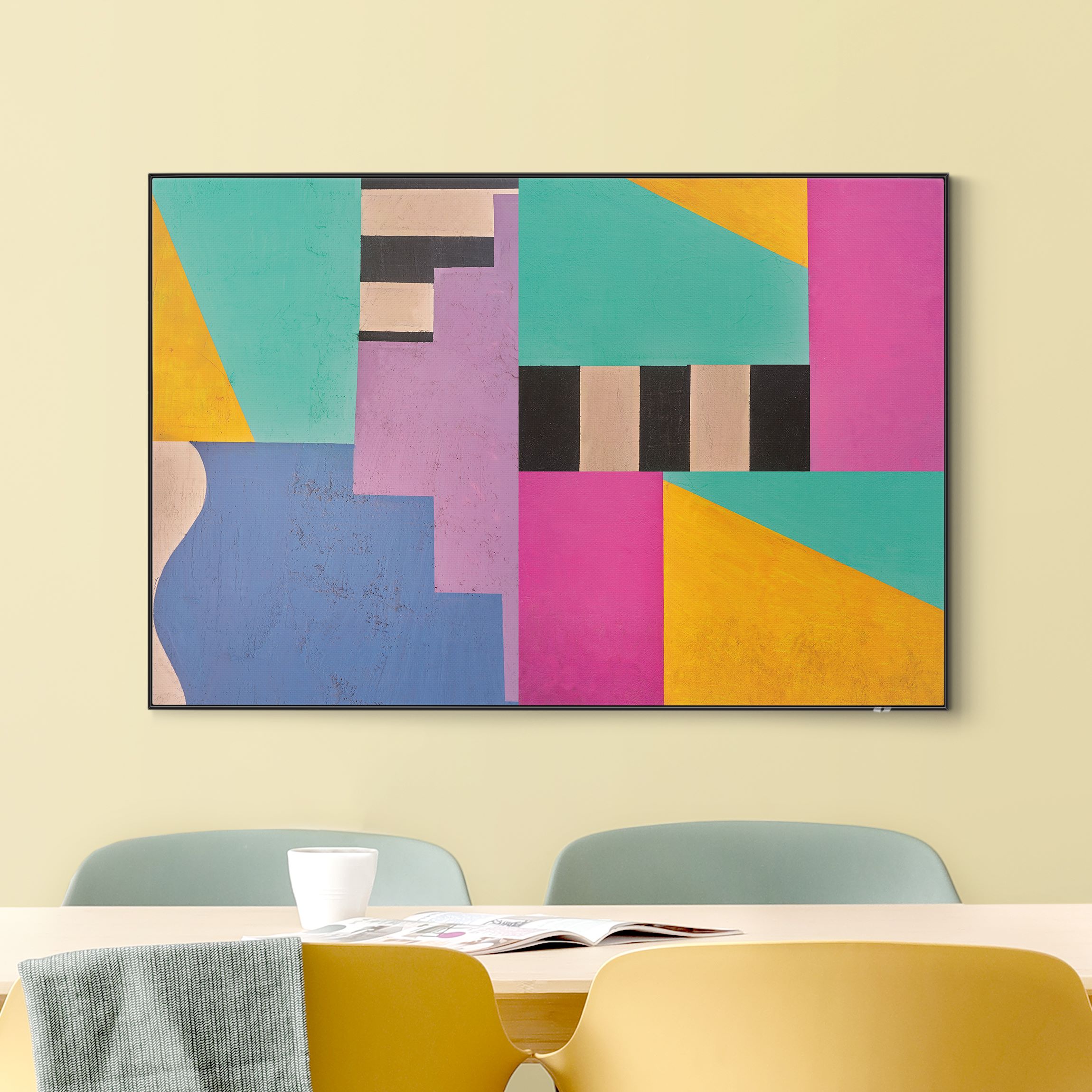 Wechselbild Big Bold Color Block Concrete