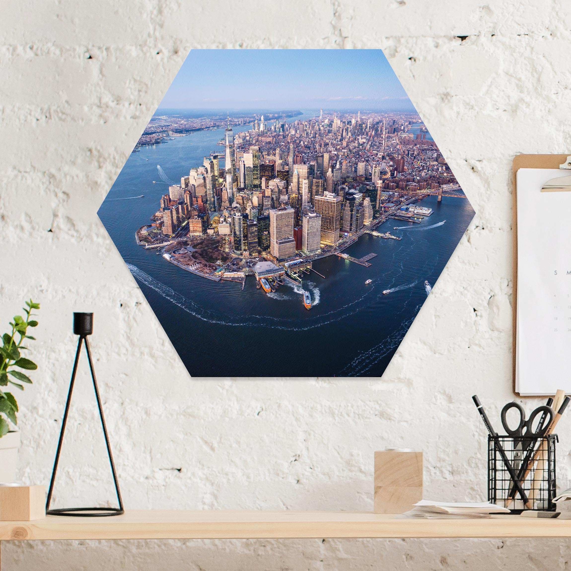 Hexagon-Forexbild Big City Life