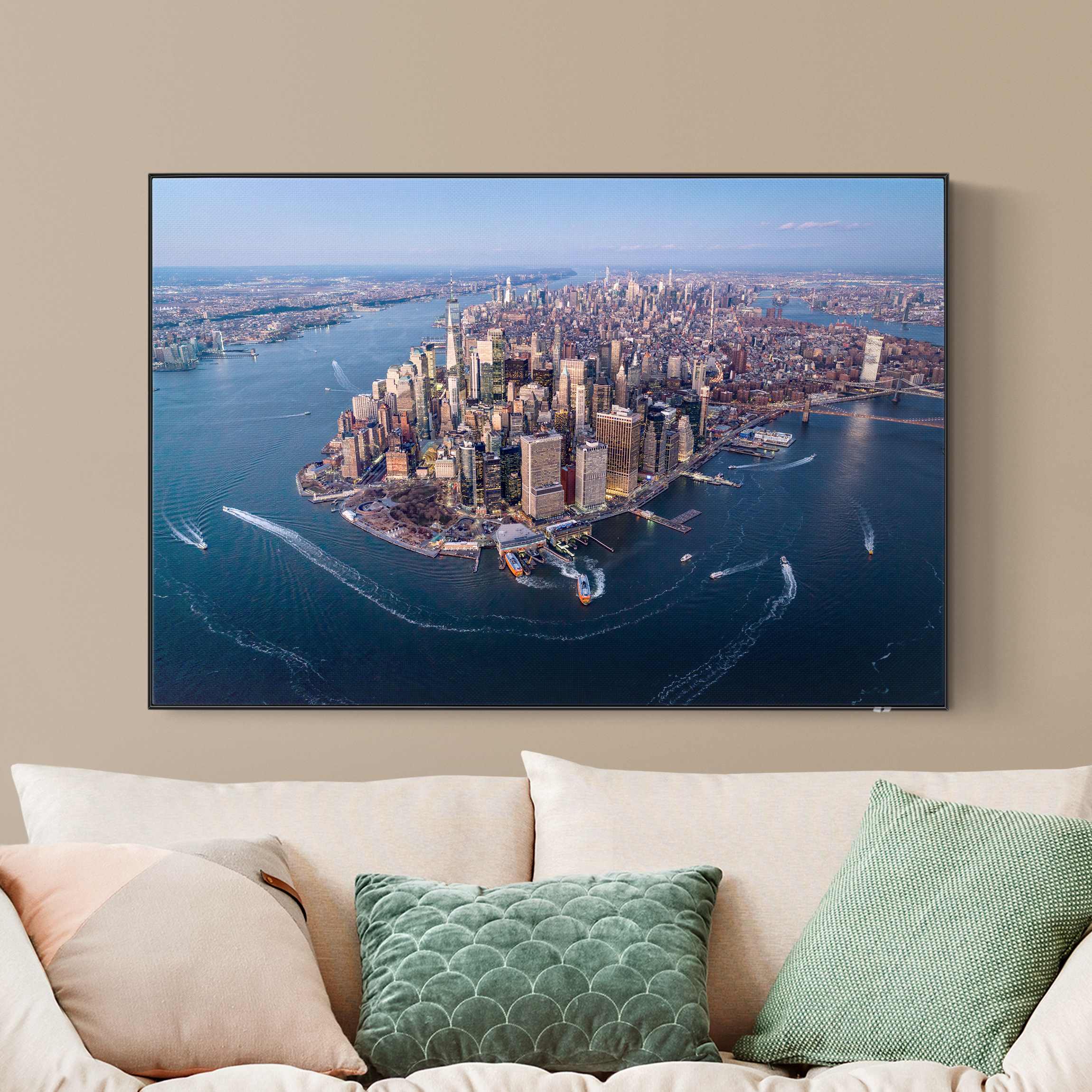 Akustik-Wechselbild Big City Life