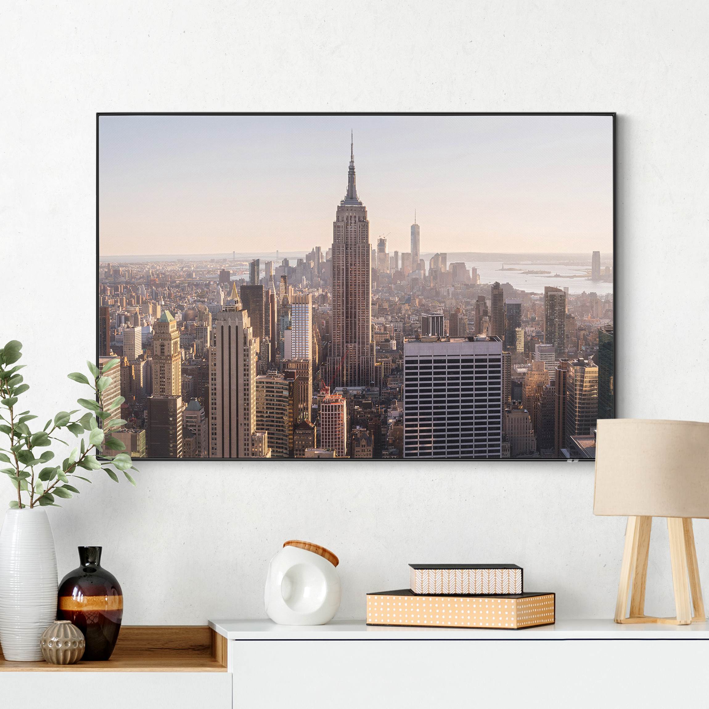 Wechselbild Blick vom Top of the Rock