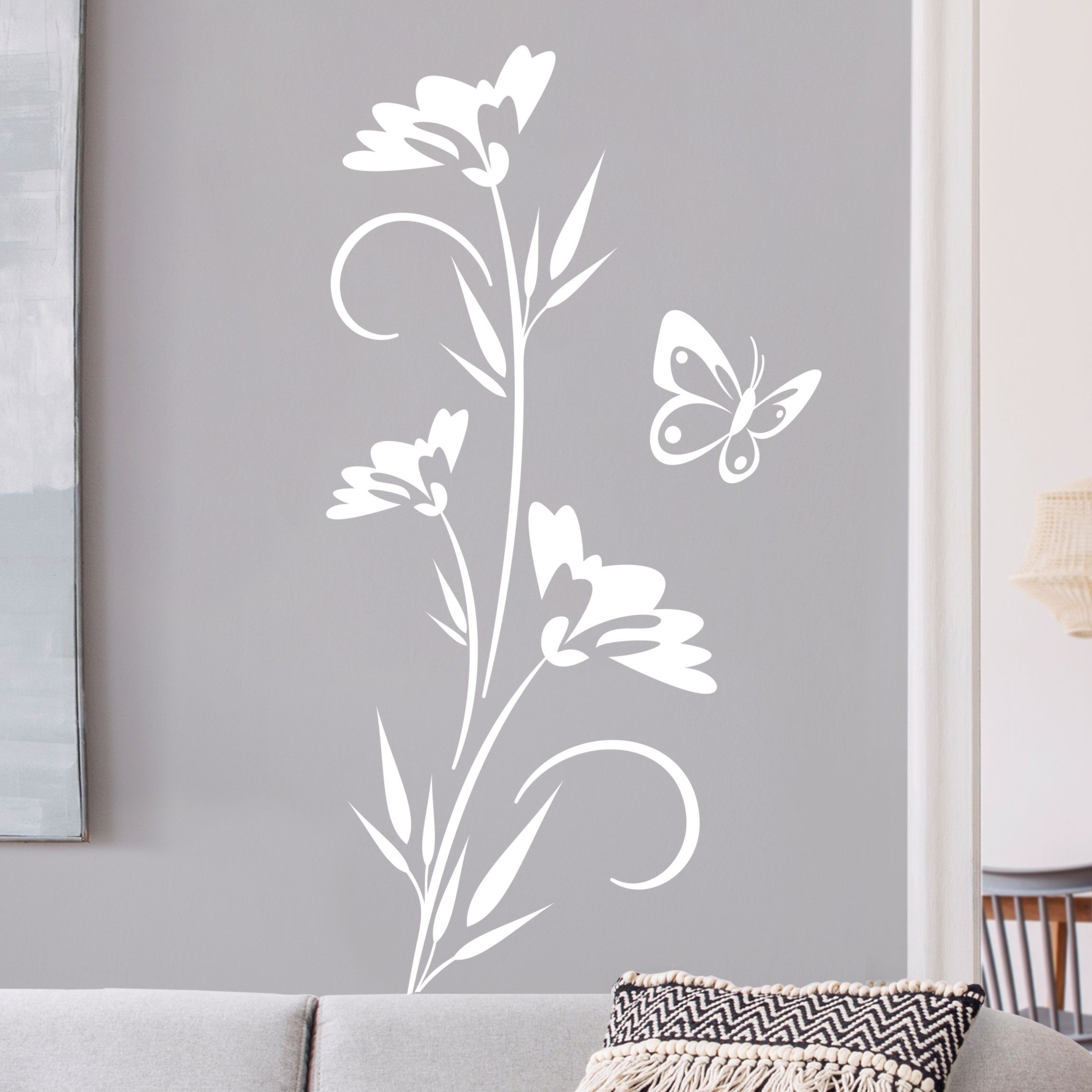 Wandtattoo Blumen Blütenpracht