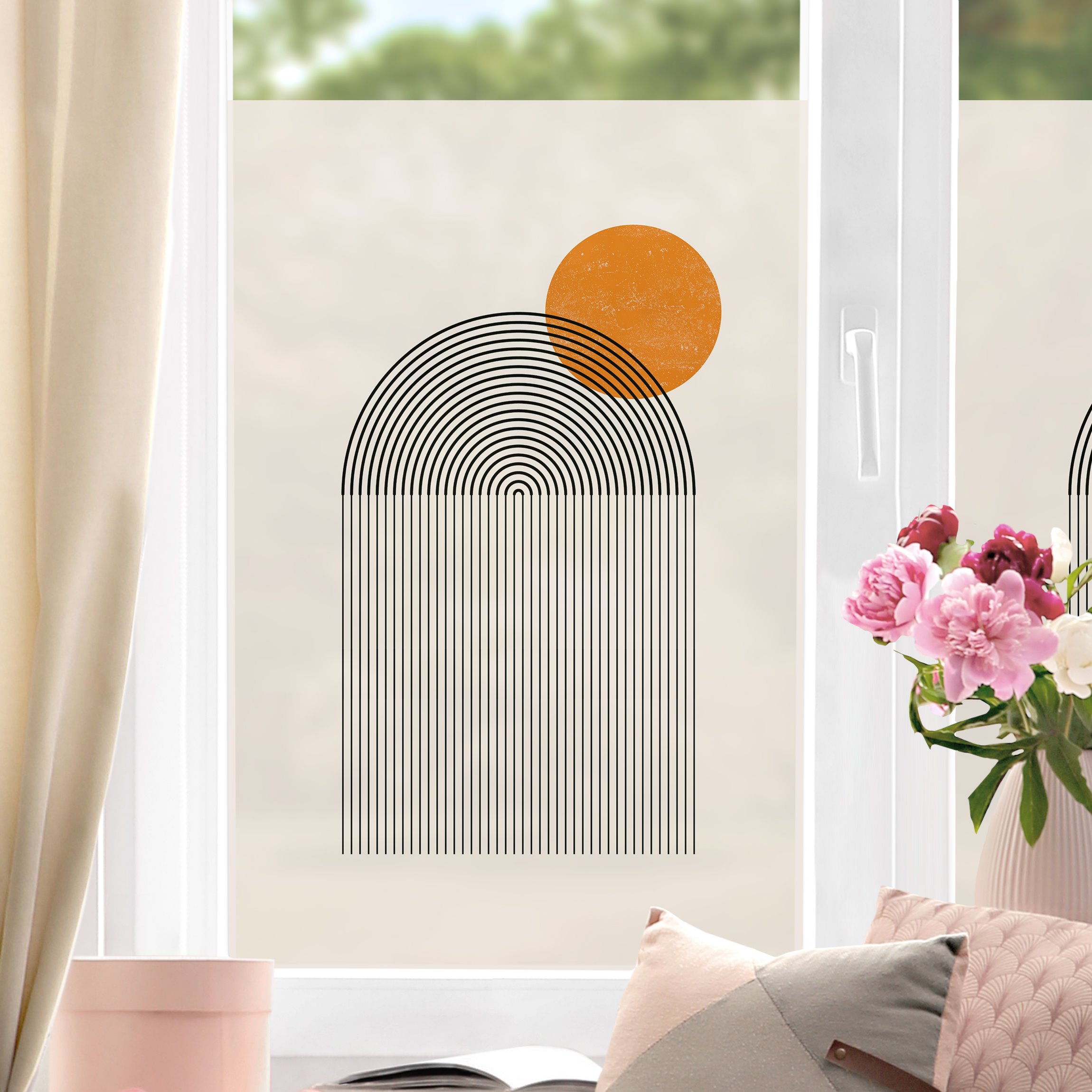 Fensterfolie Bögen V