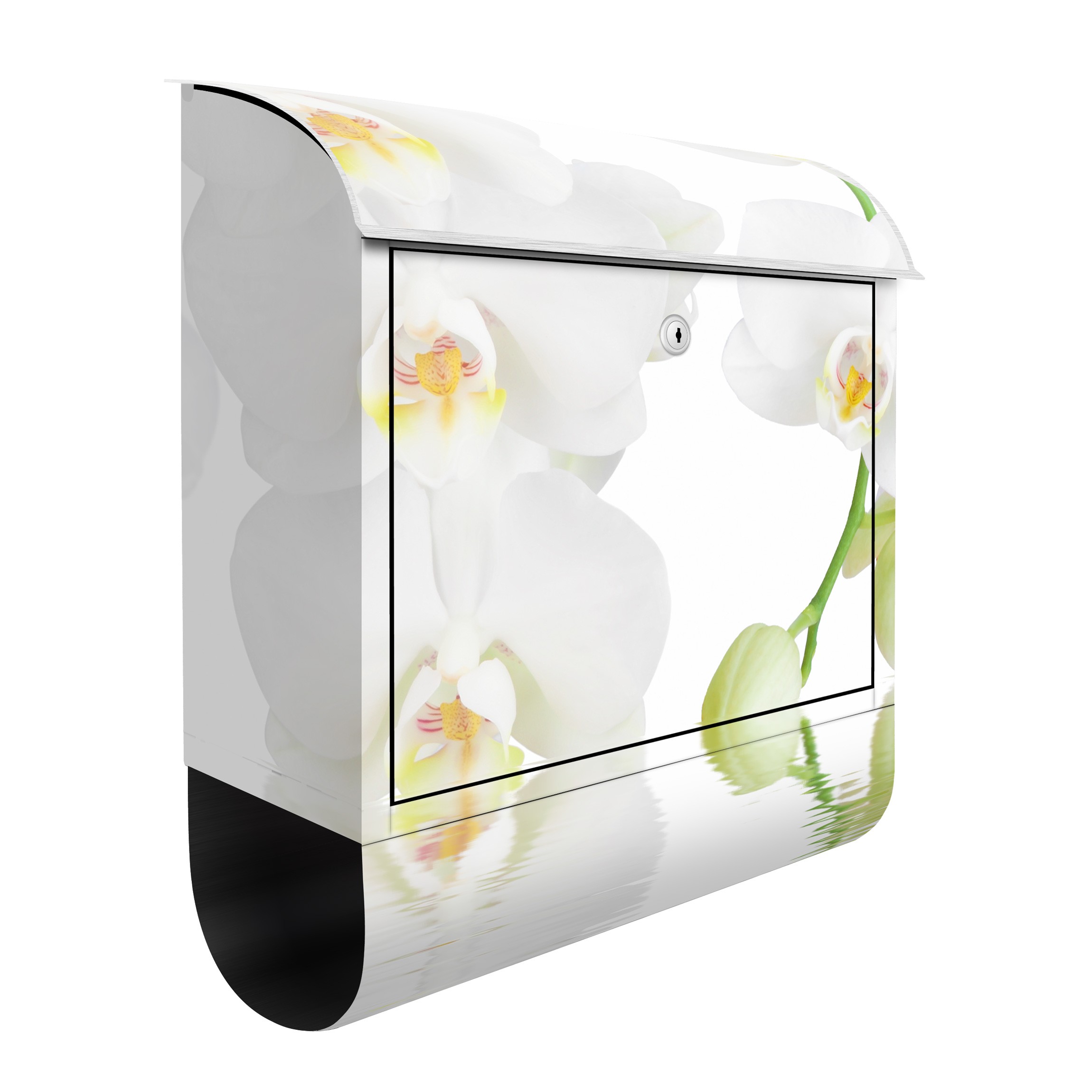 Briefkasten Wellness Orchidee - Weiße Orchidee