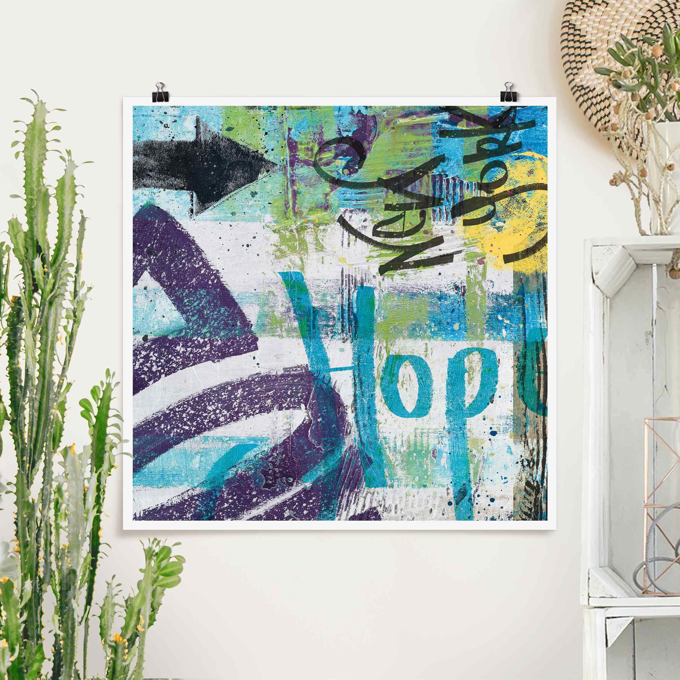 Poster Brooklyn Graffiti II