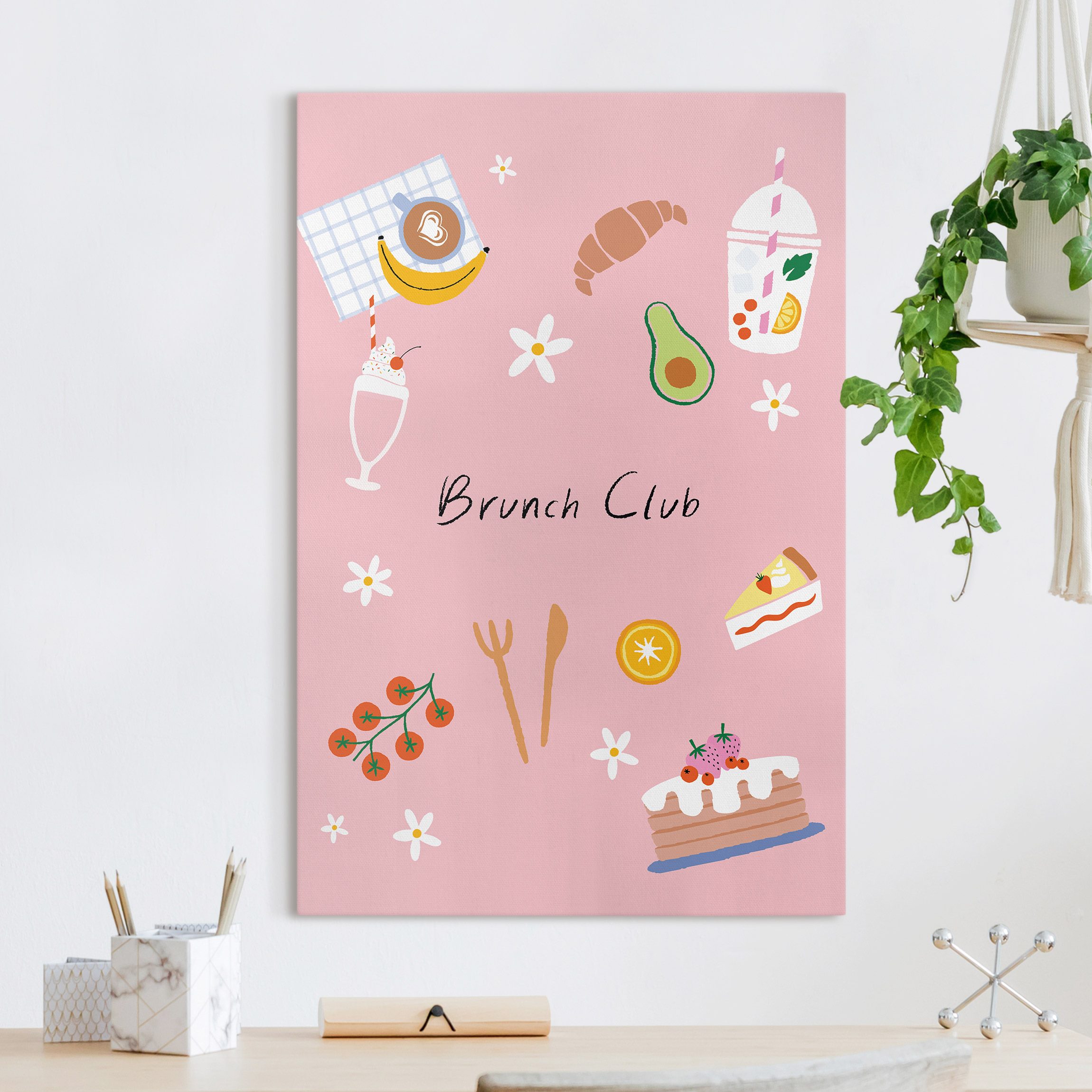 Leinwandbild Brunch Club