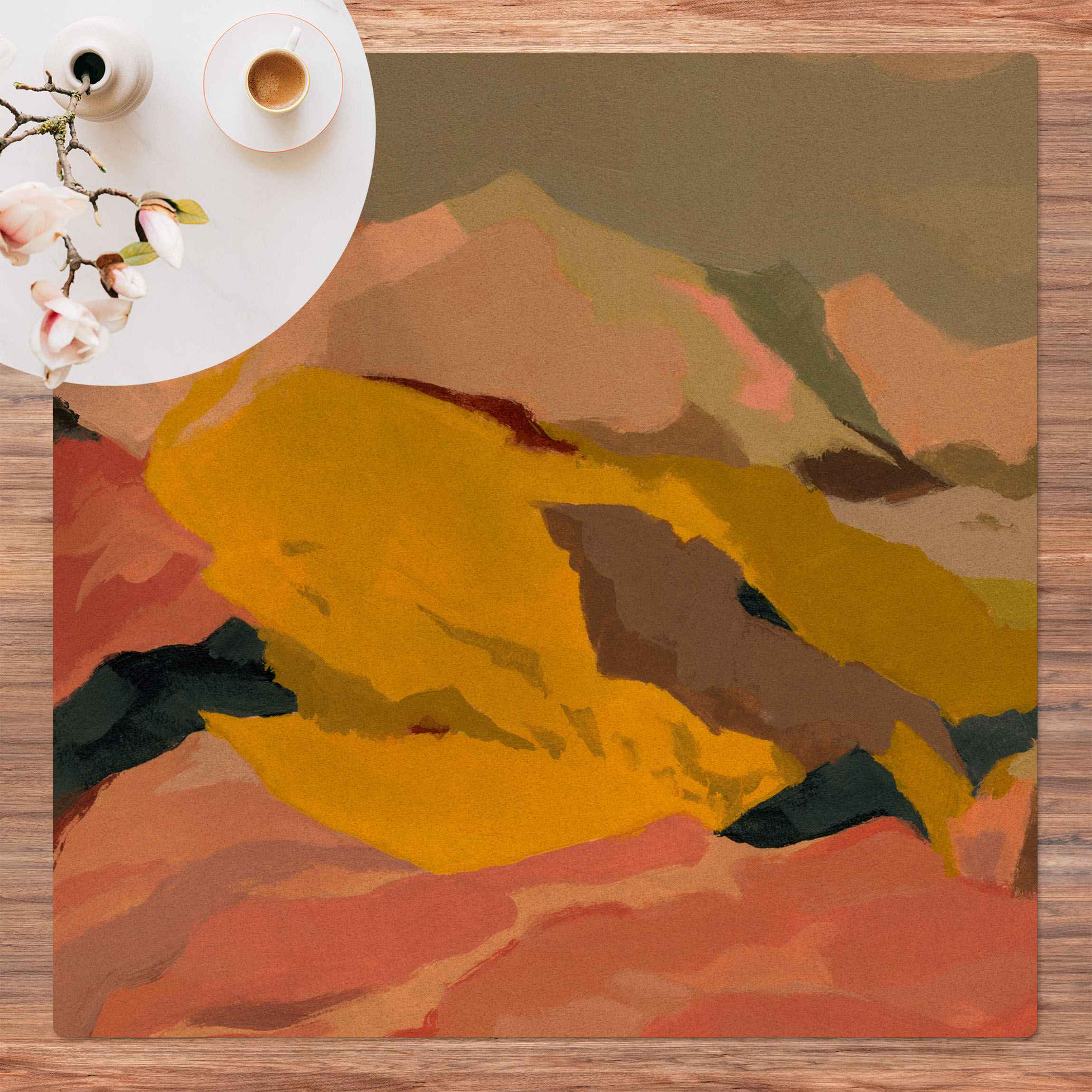 Kork-Teppich Bunte Zuckerküste