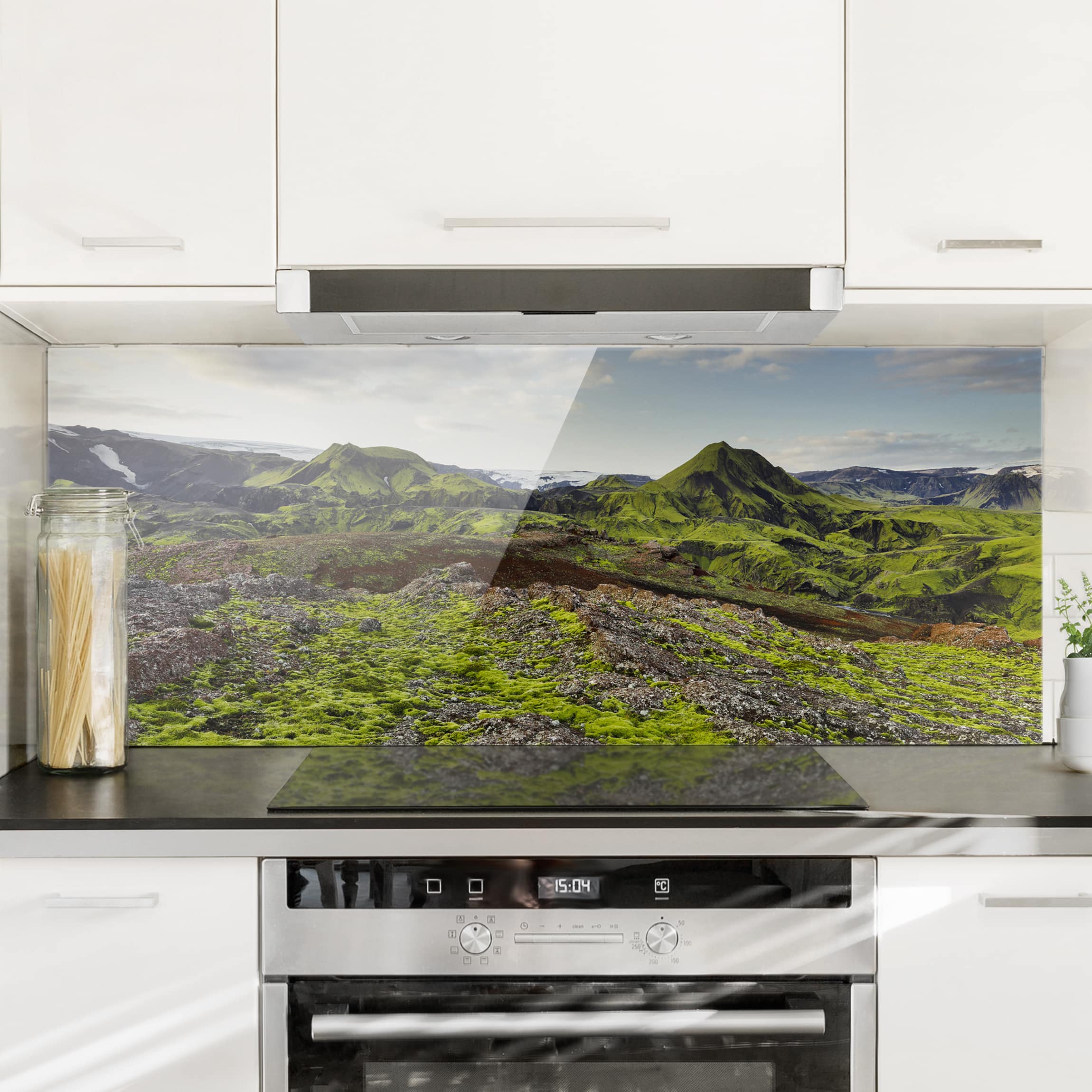 Glas Spritzschutz Rjupnafell Island