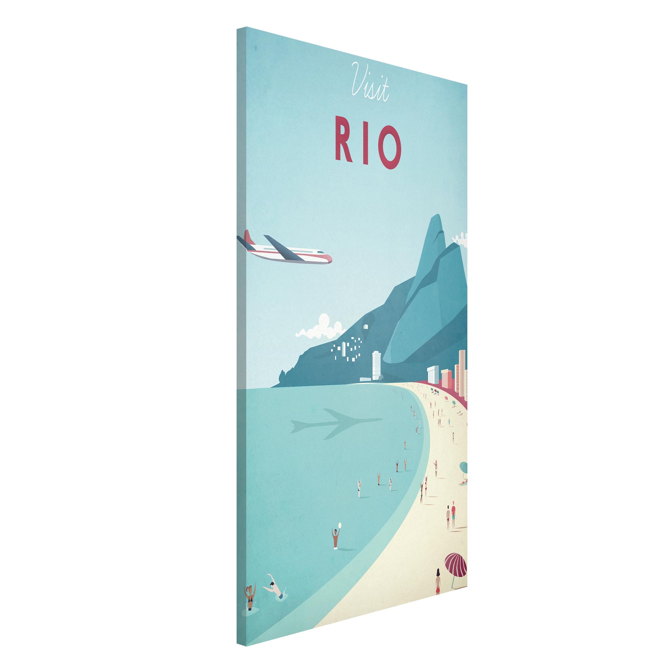 Magnettafel - Hochformat 3:4 Reiseposter - Rio de Janeiro