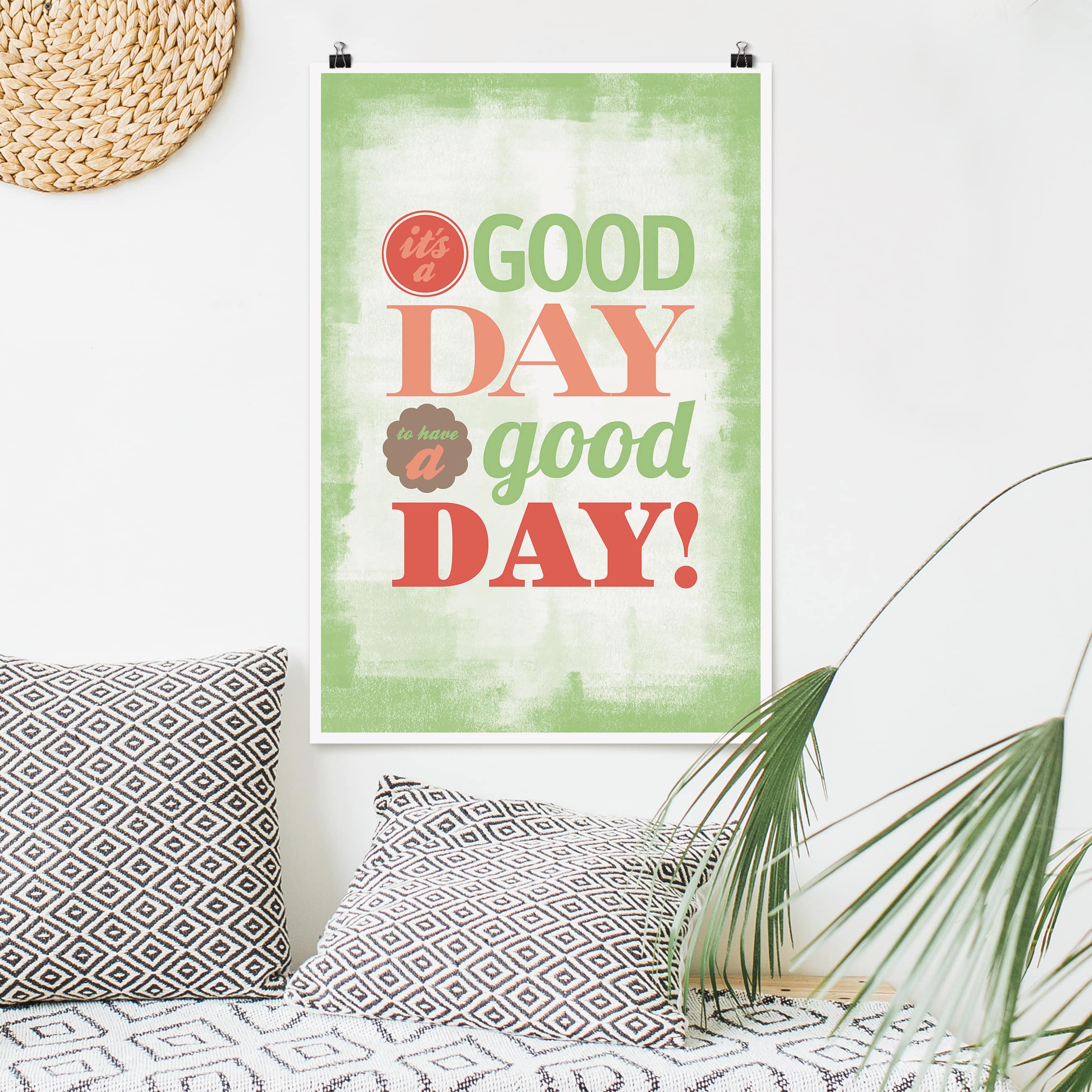 Poster - Hochformat No.EV21 A Good Day