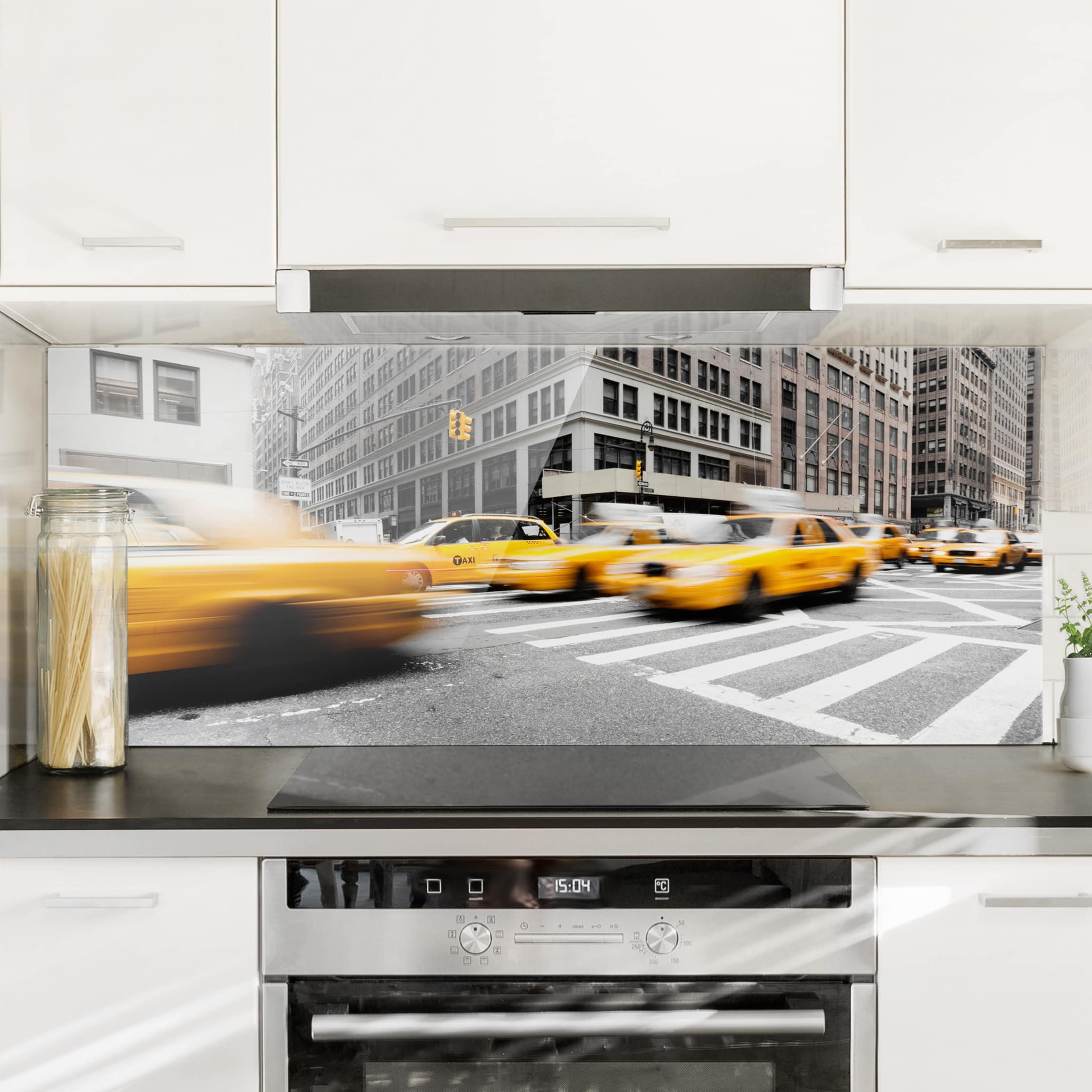 Glas Spritzschutz Rasantes New York