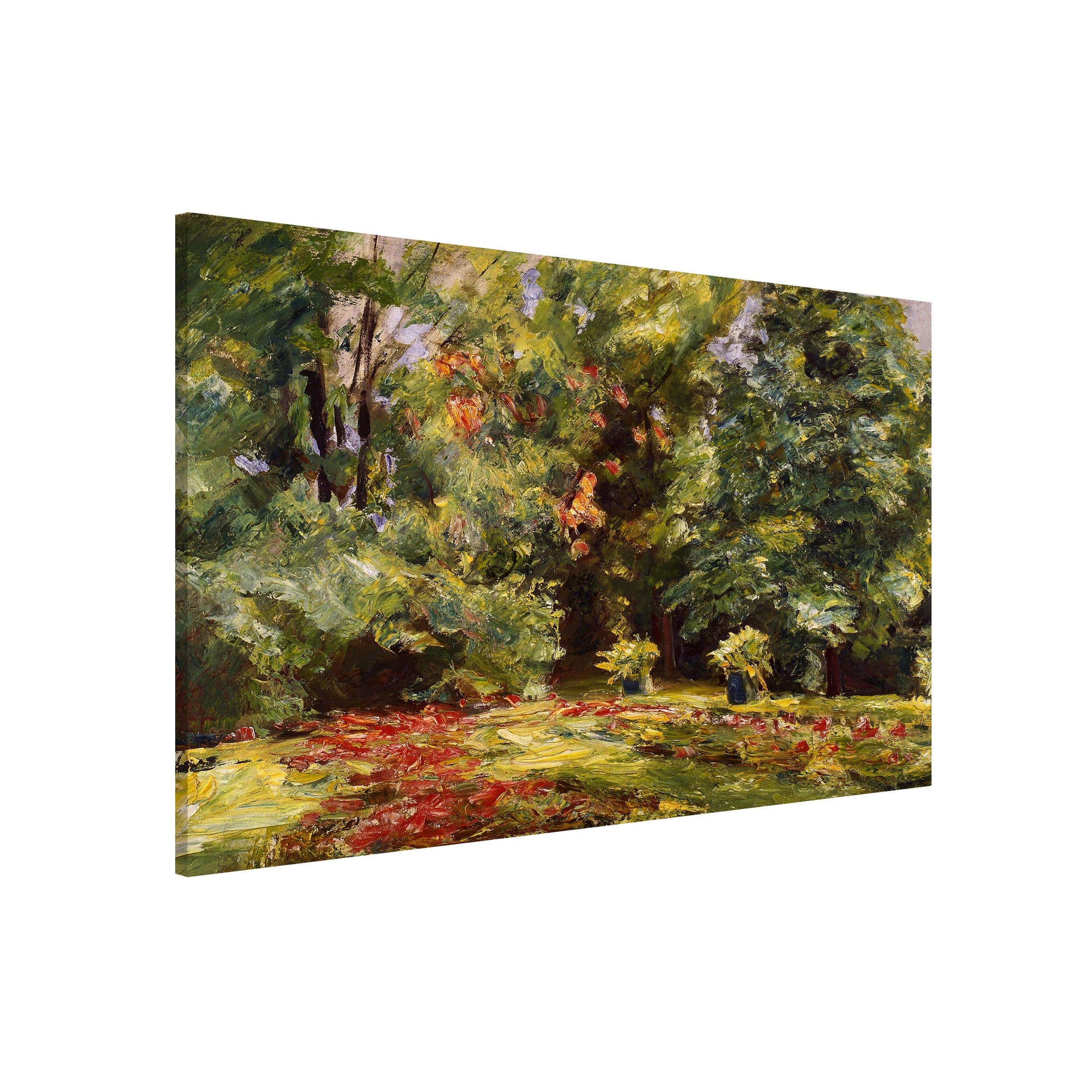 Magnettafel - Querformat 3:2 Max Liebermann - Blumenterrasse im Wannseegarten