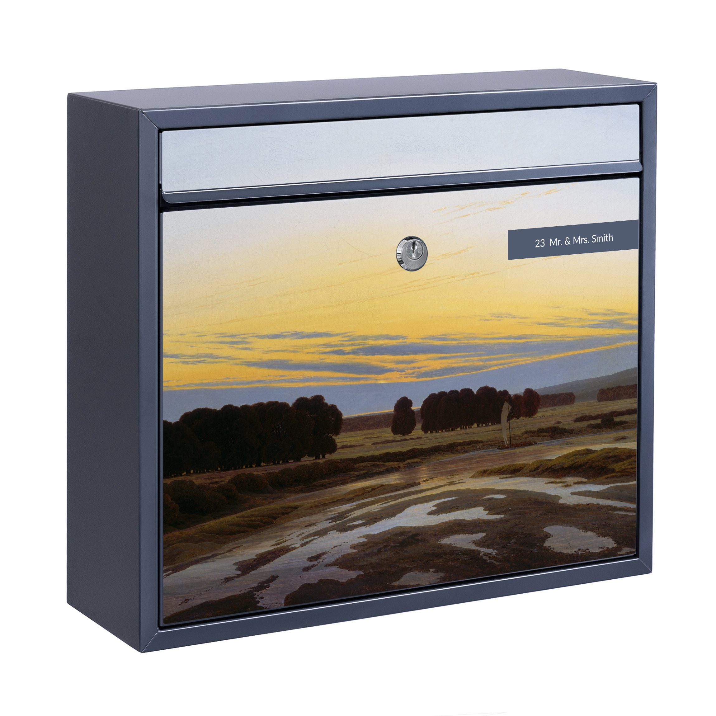 Briefkasten mit eigenem Text Caspar David Friedrich - Das grosse Gehege