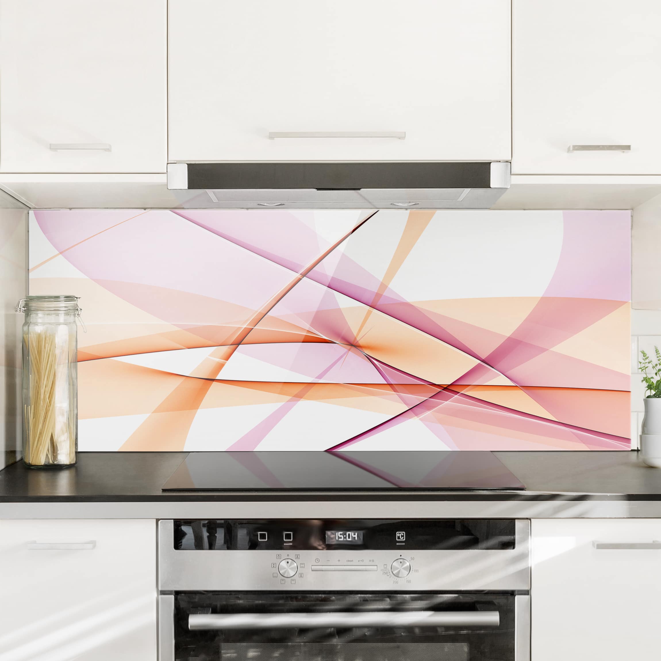 Glas Spritzschutz Mystical Waves