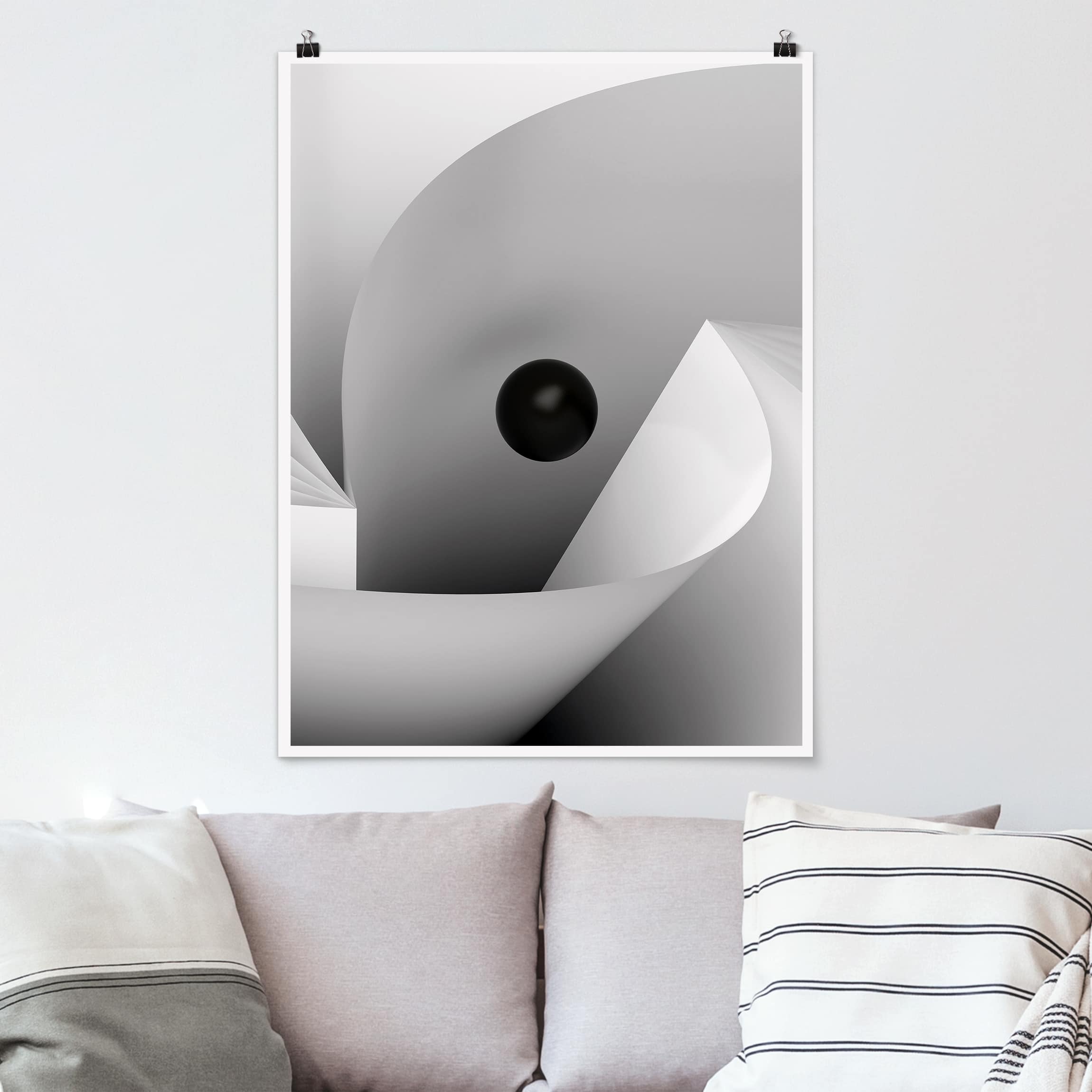 Poster Abstrakt Big Eye