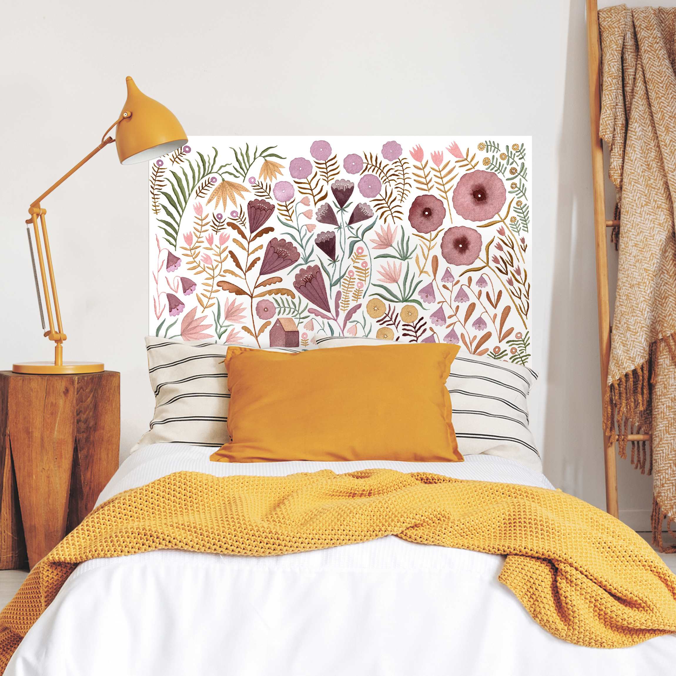 Kopfteil Bett Claudia Voglhuber - Blumenmeer