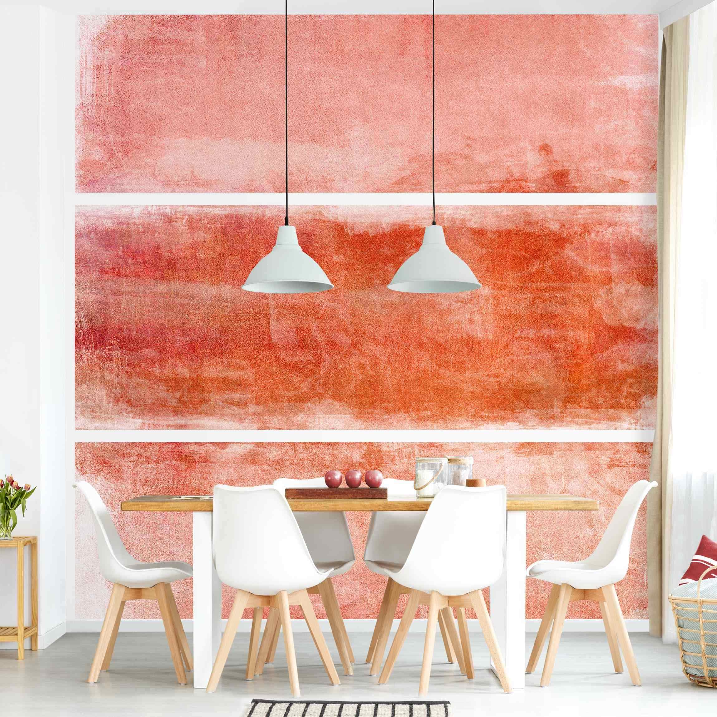 Mustertapete Colour Harmony Red