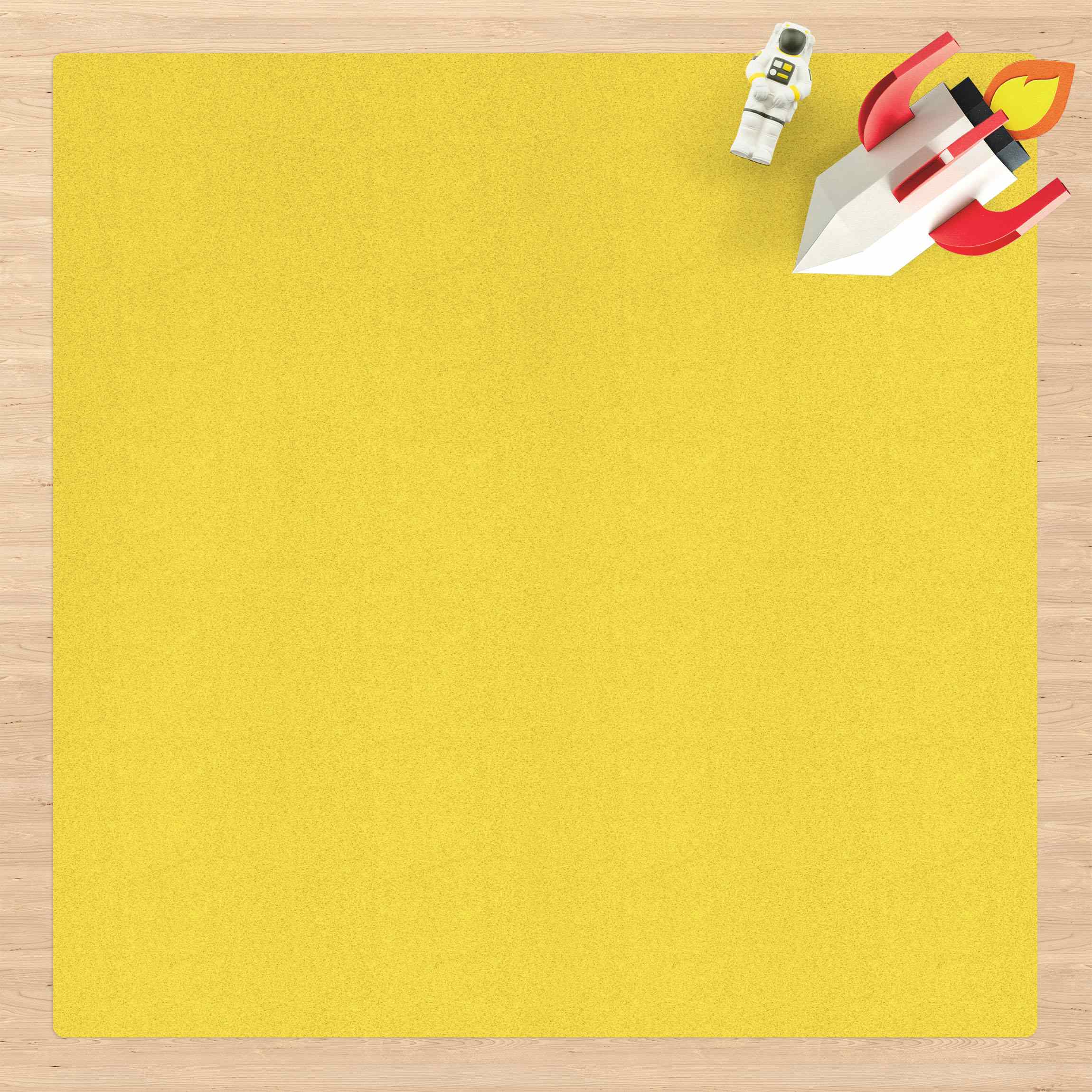 Kork-Teppich Colour Lemon Yellow