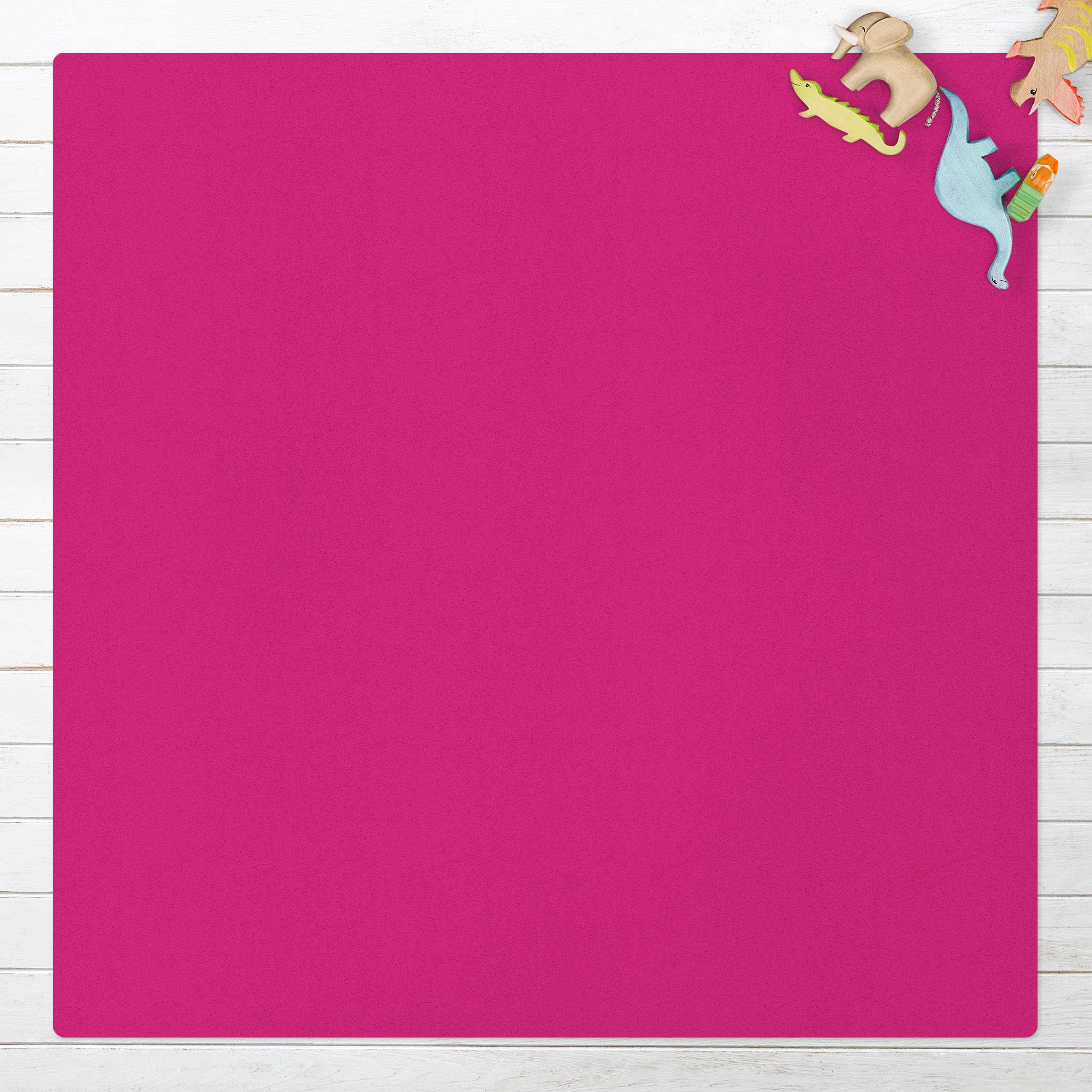 Kork-Teppich Colour Pink