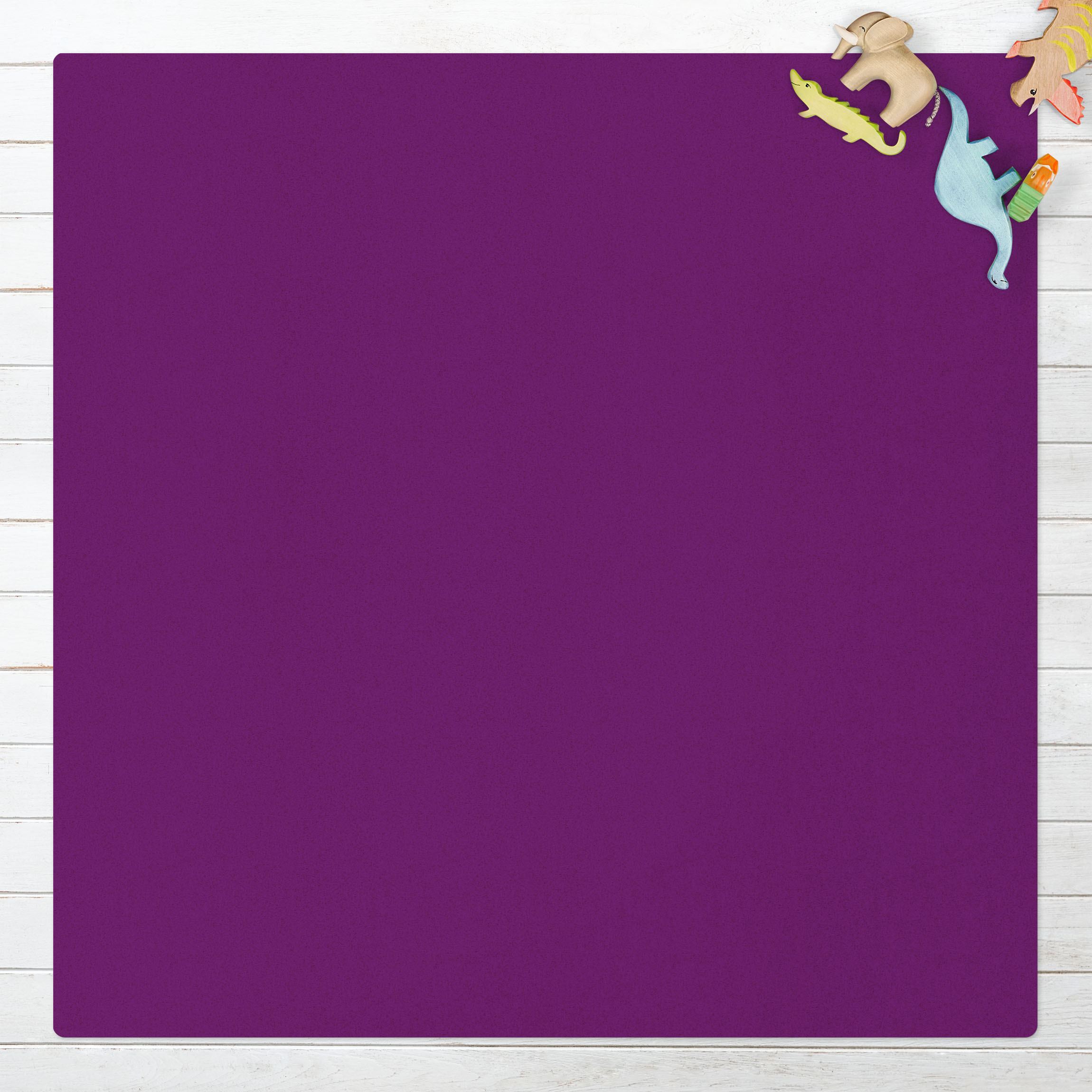 Kork-Teppich Colour Purple