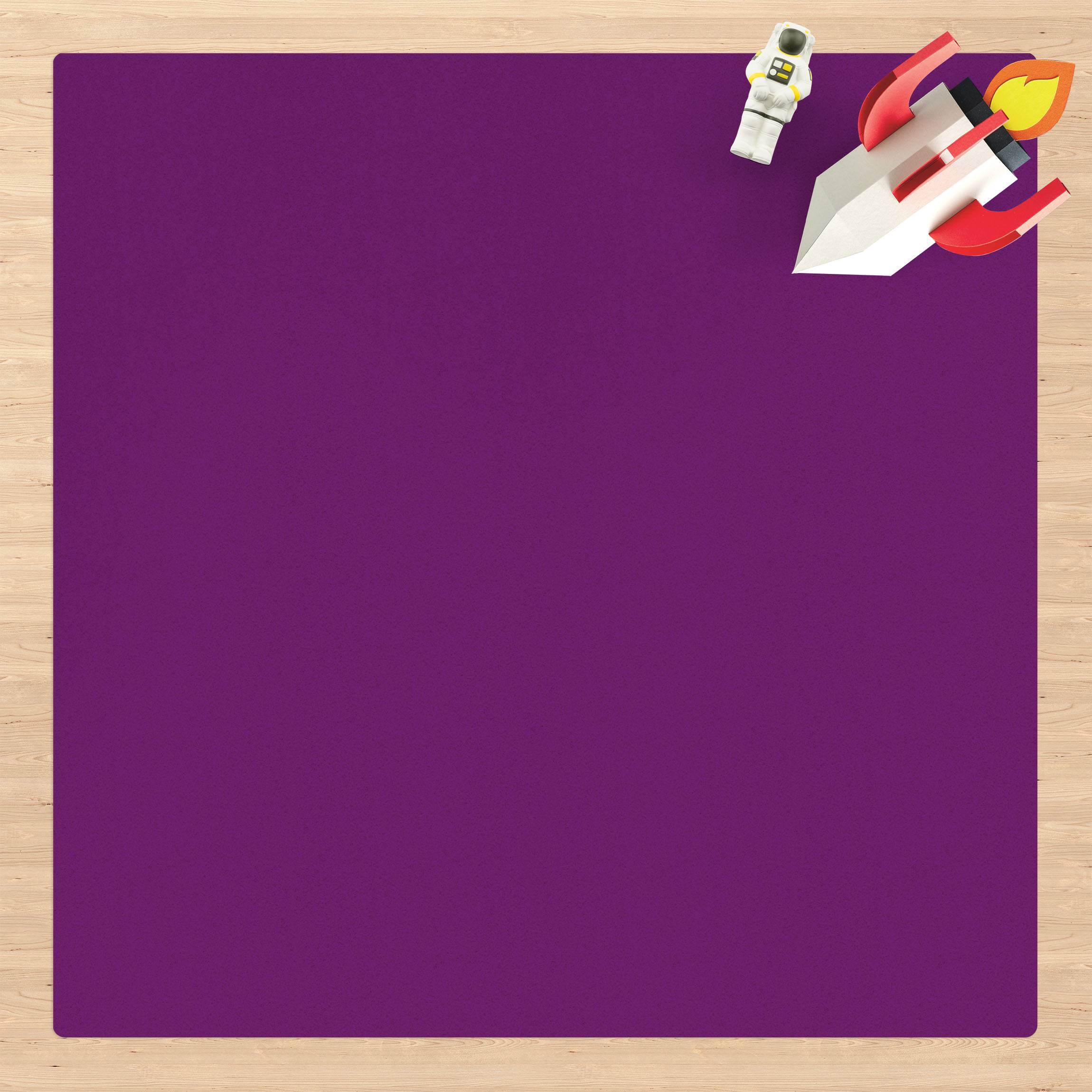 Kork-Teppich Colour Purple