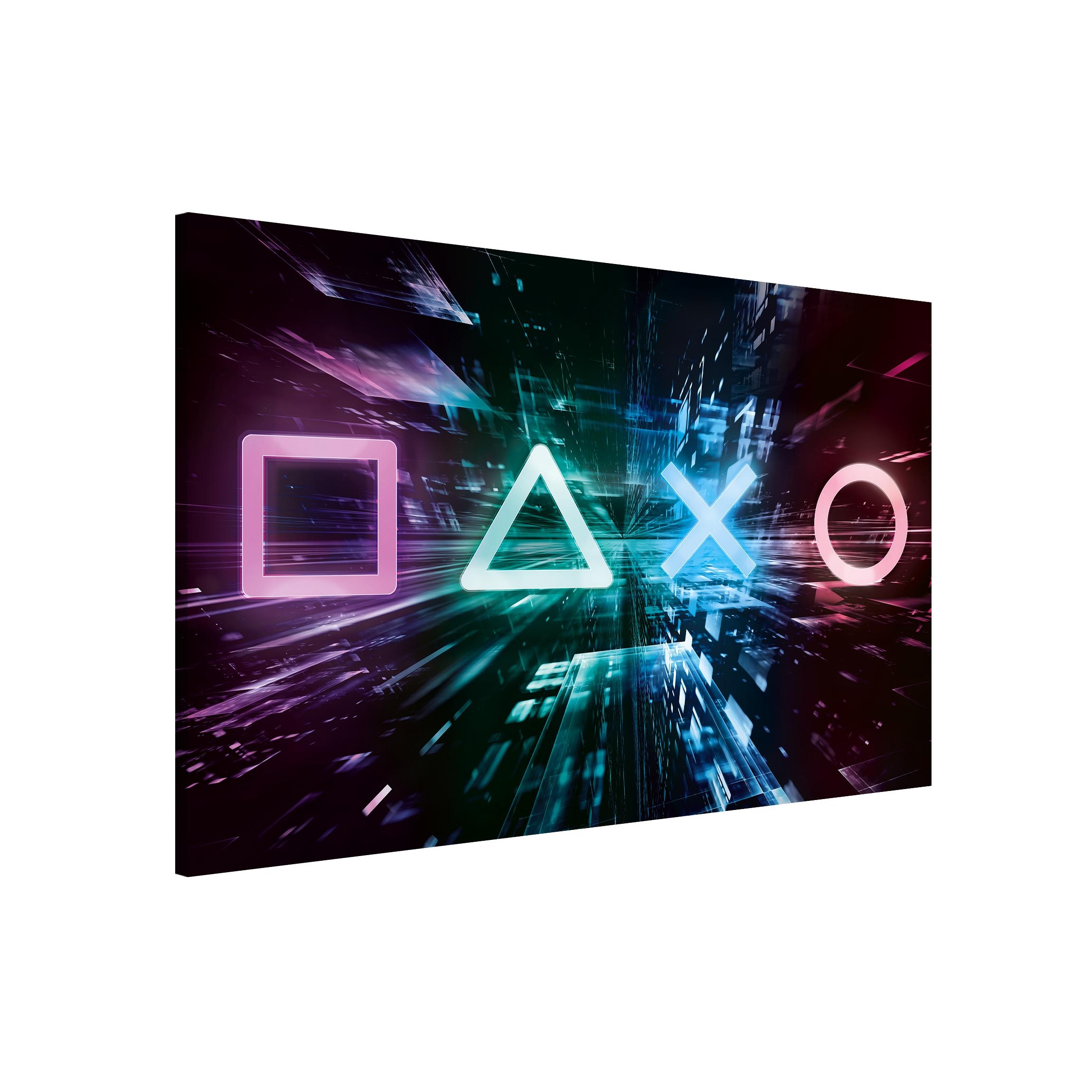 Magnettafel Controller Symbole im Lichtermeer