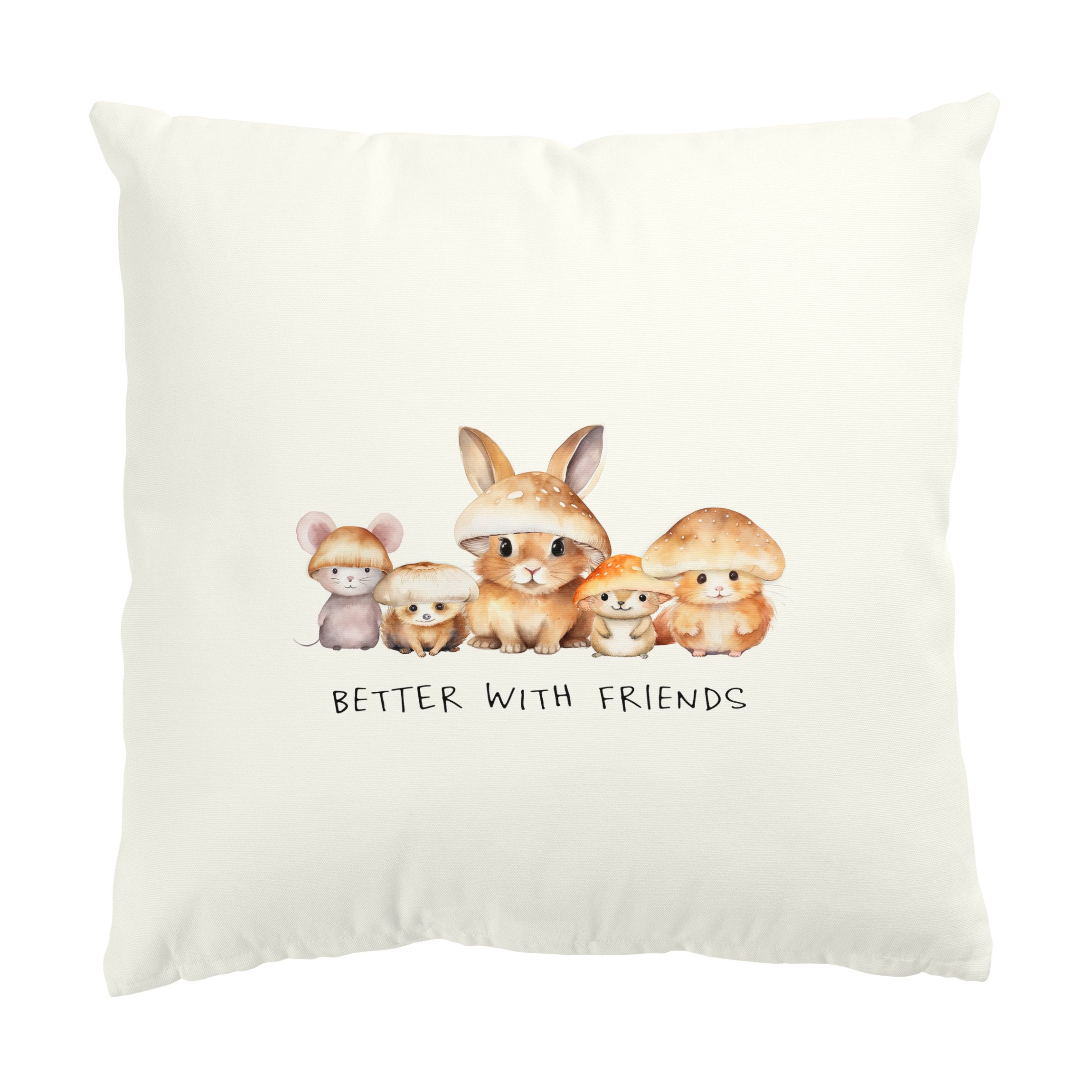 Dekokissen Cottage Core - Better with friends