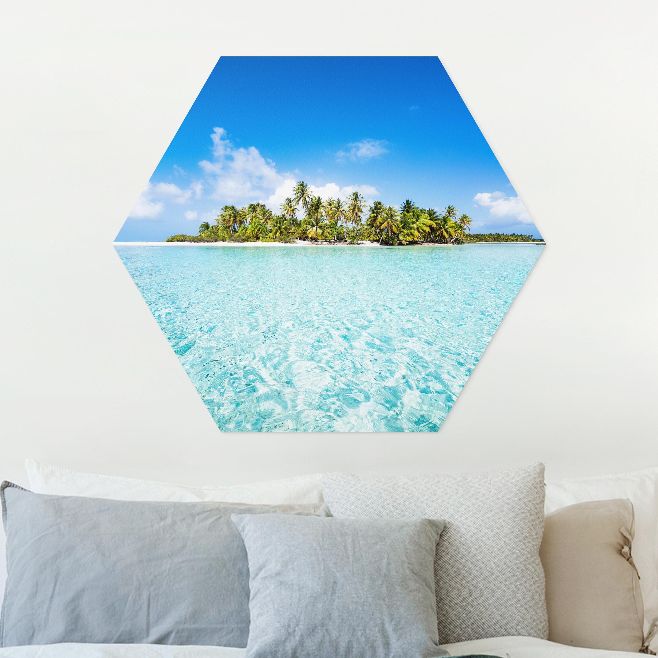 Hexagon-Forexbild Crystal Clear Water