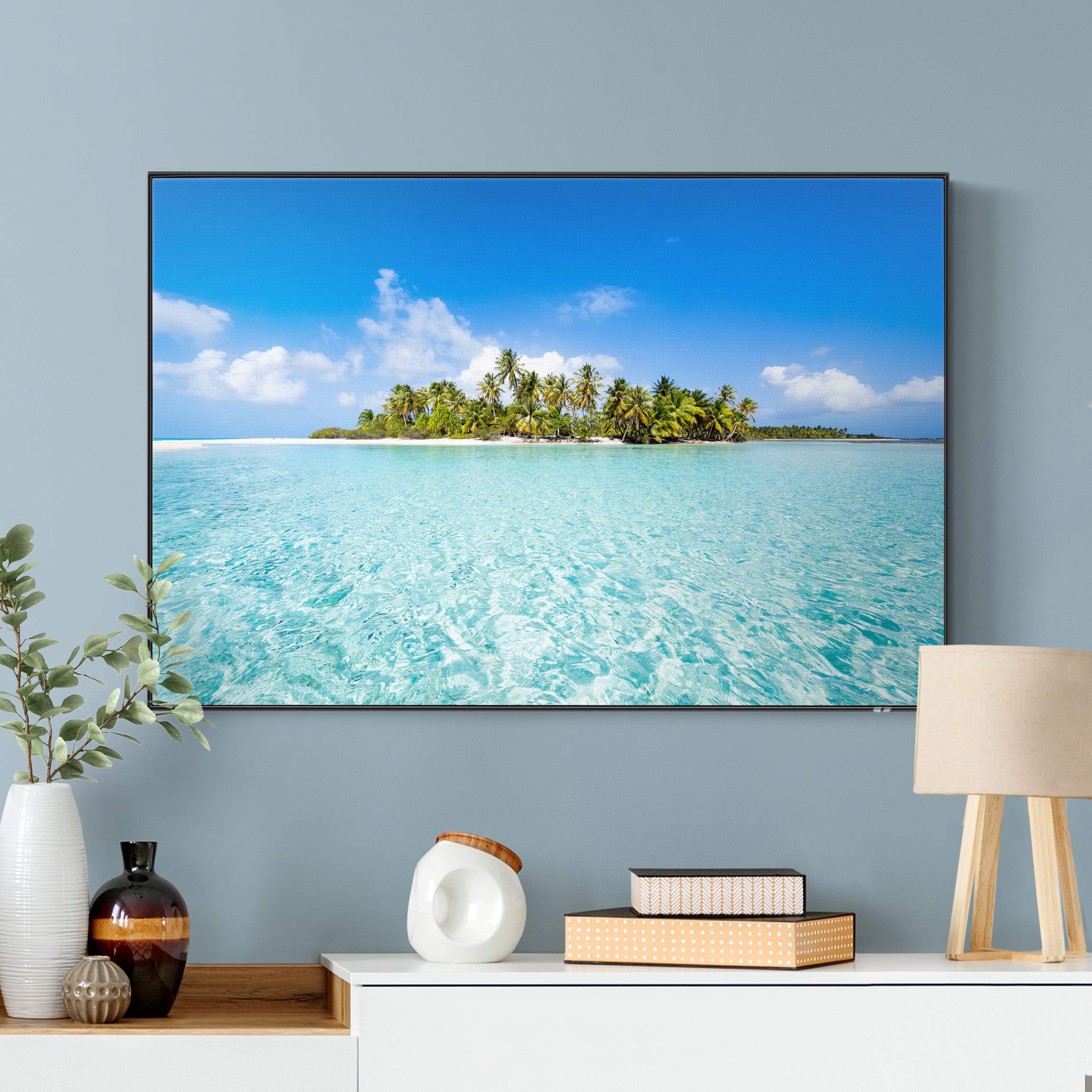 Akustik-Wechselbild Crystal Clear Water