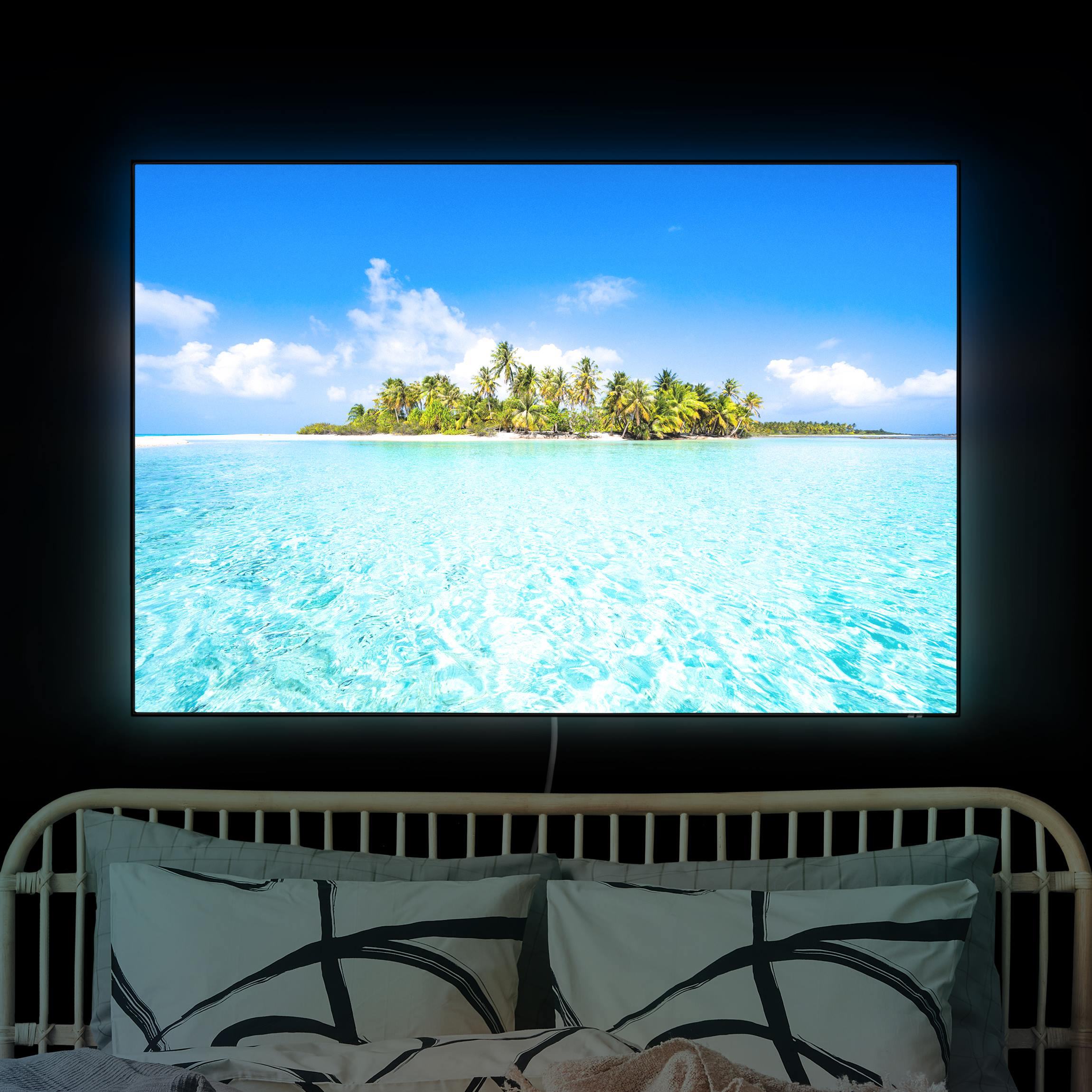 LED-Wechselbild Crystal Clear Water
