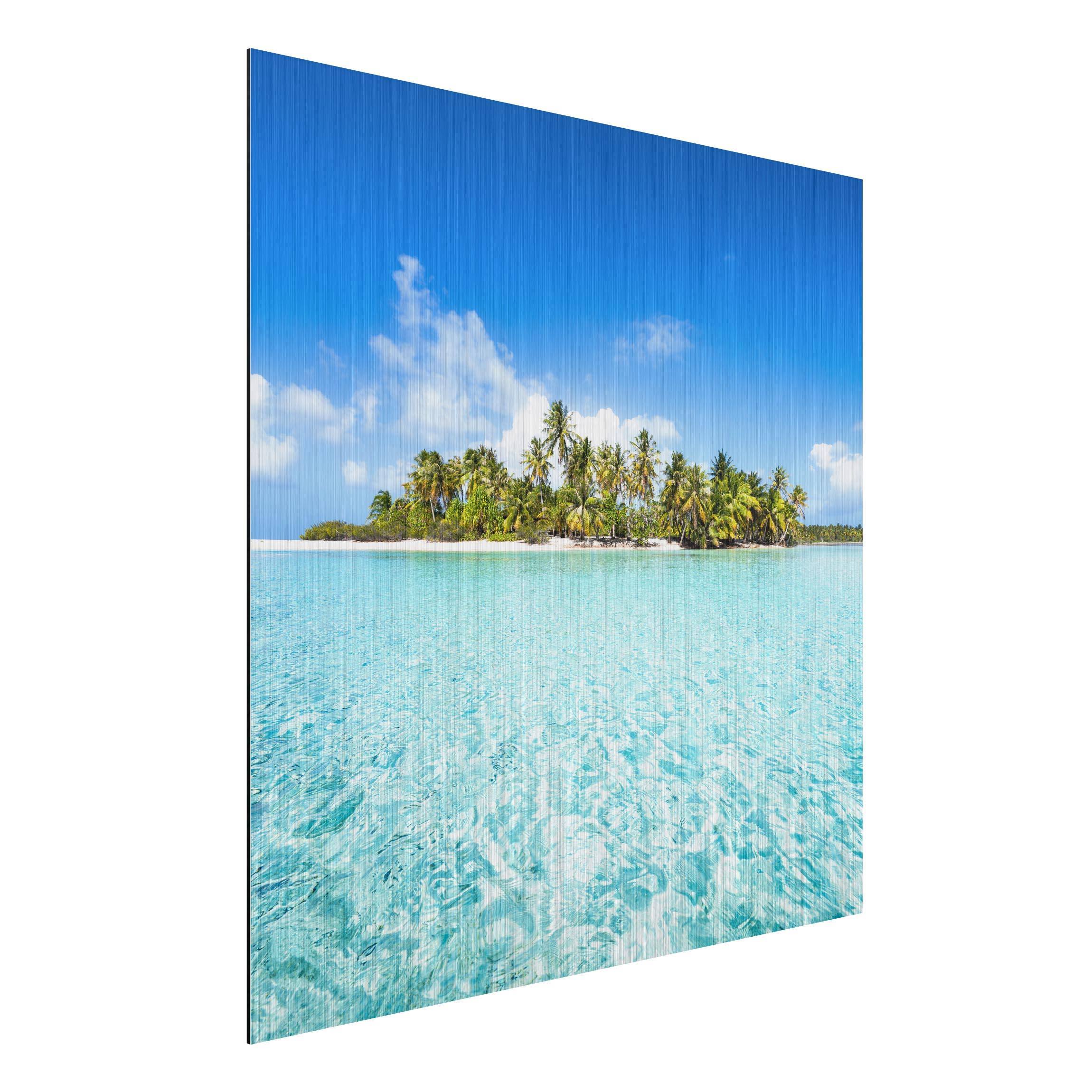 Alu-Dibond Outdoor Bild Crystal Clear Water