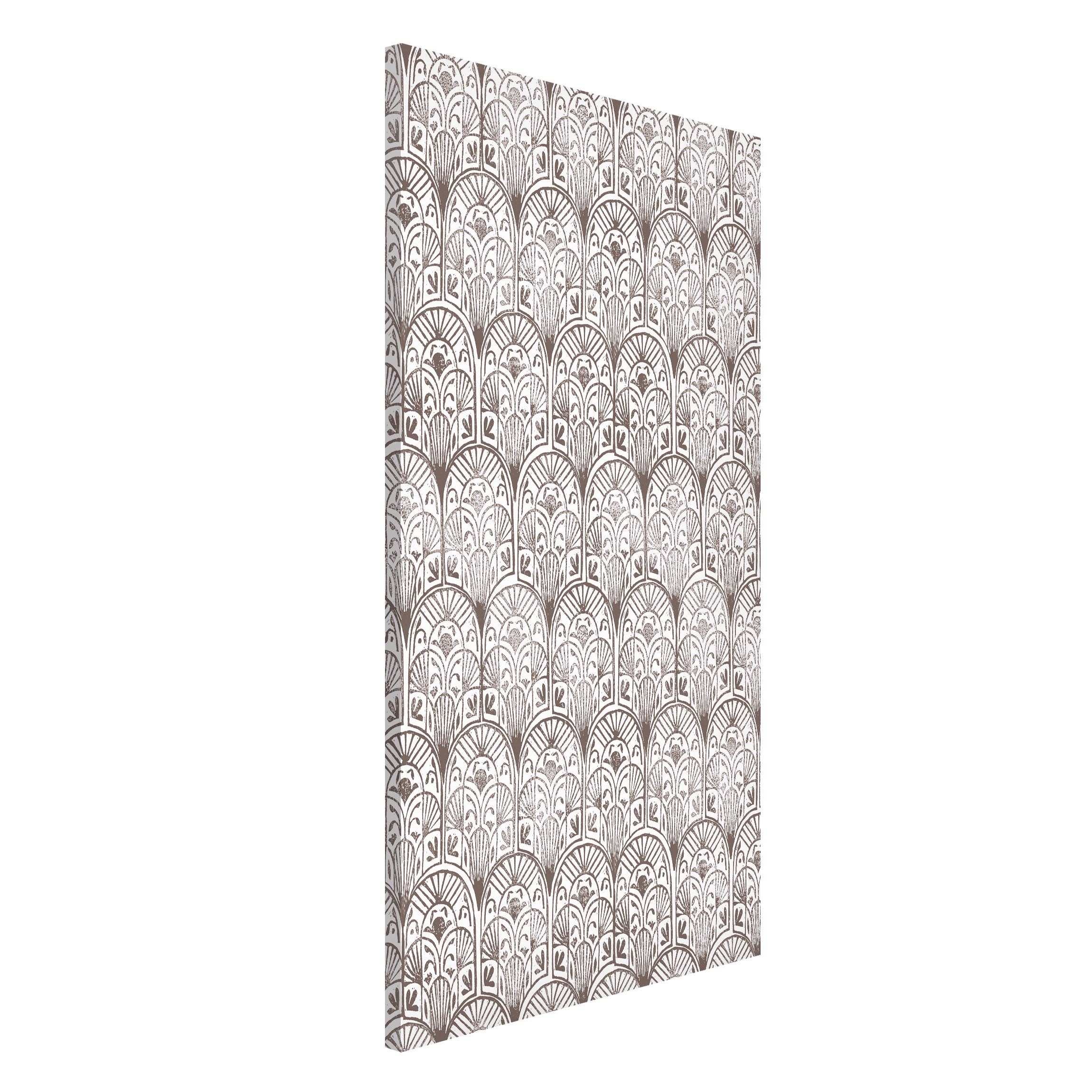 Magnettafel Vintage Muster Orientalische Bögen
