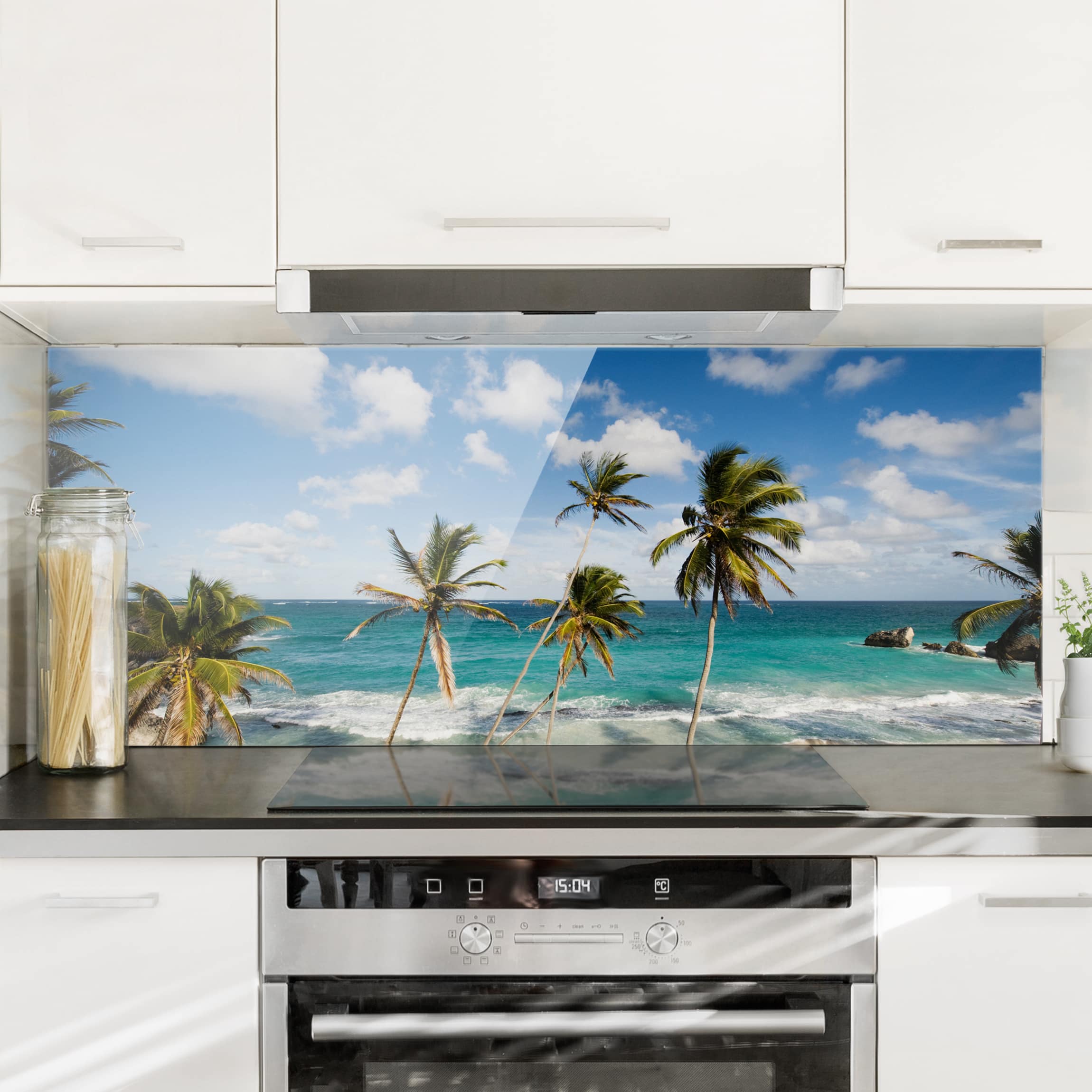 Glas Spritzschutz Beach of Barbados