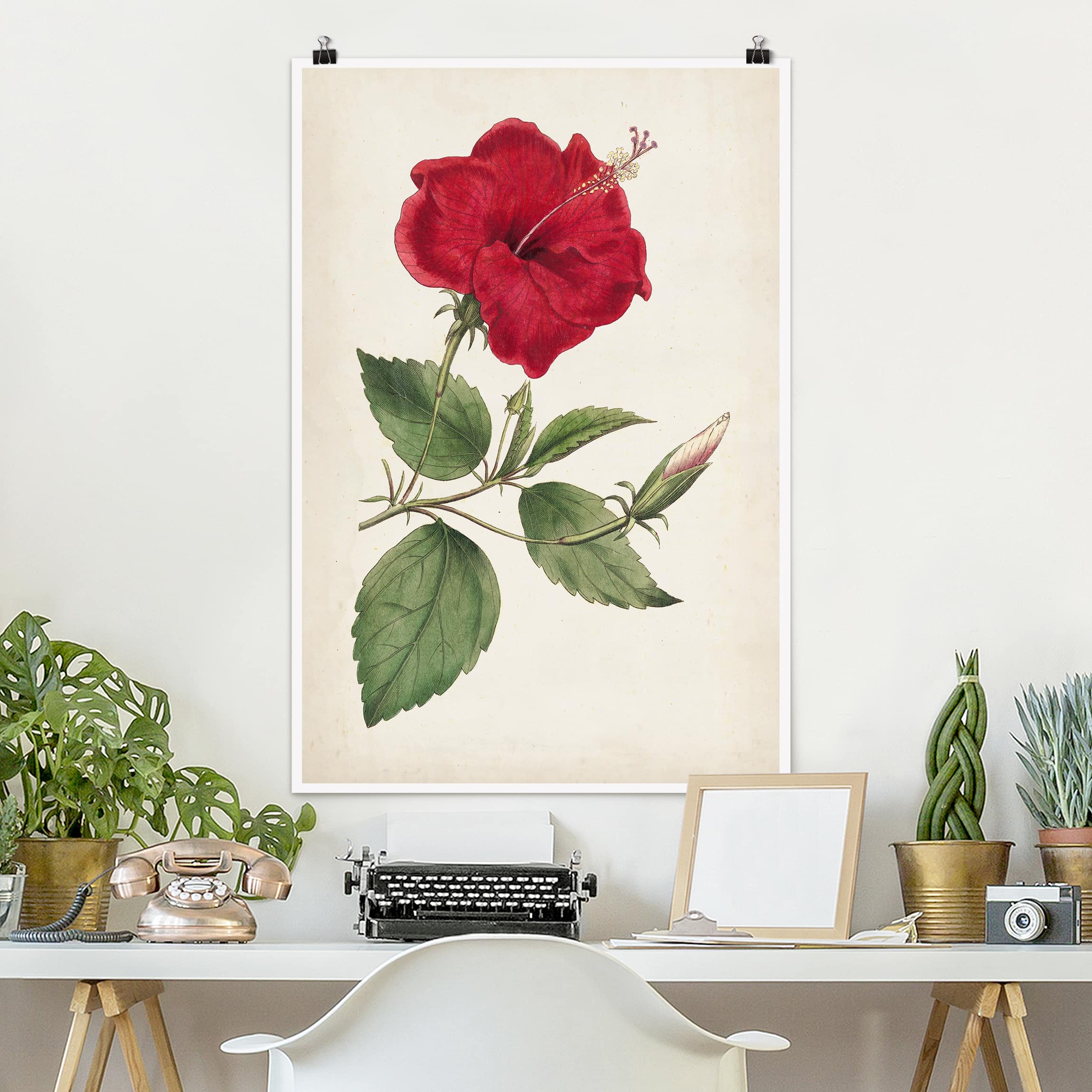 Poster - Hochformat Gartenschönheit III