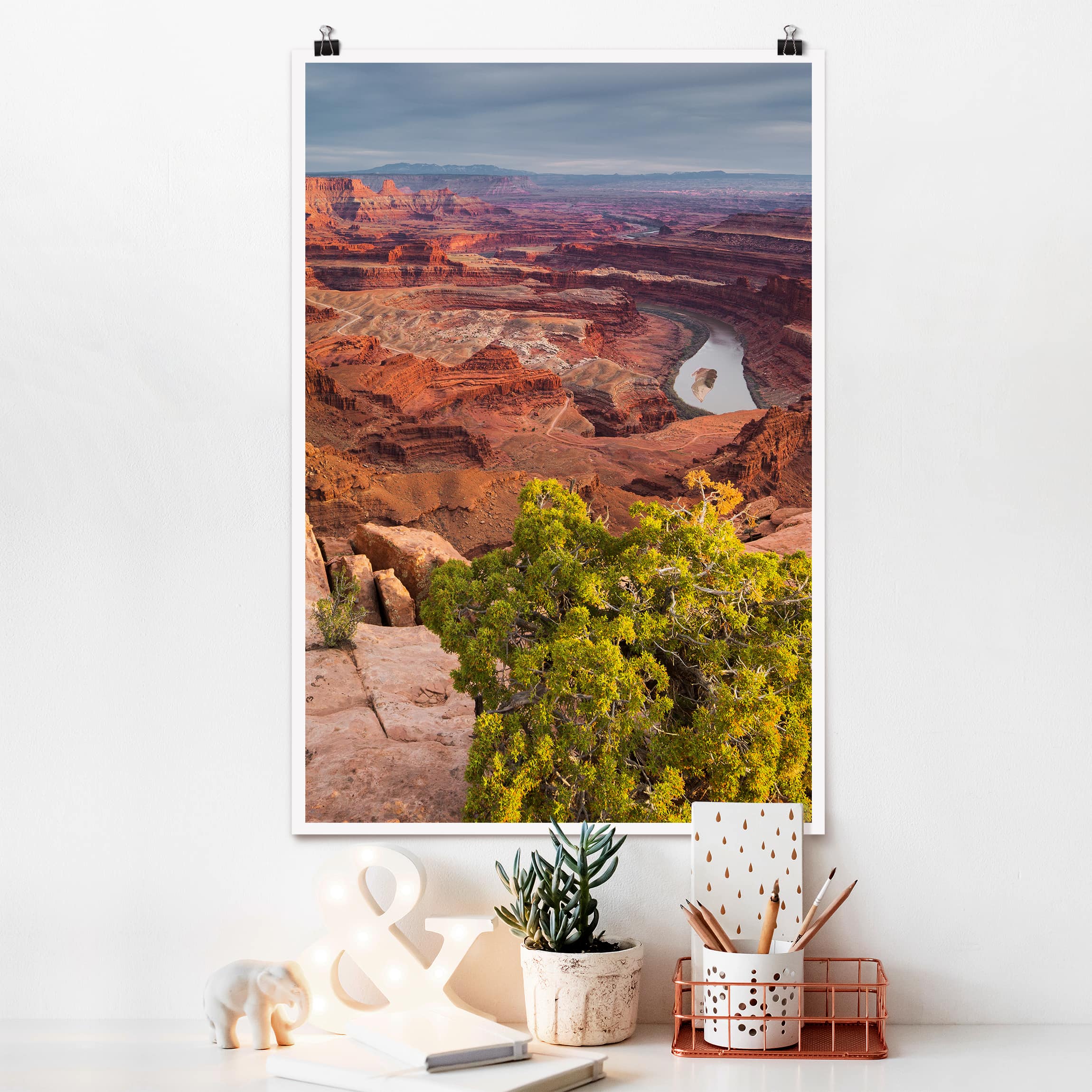 Poster Dead Horse Point Canyonlands National Park USA