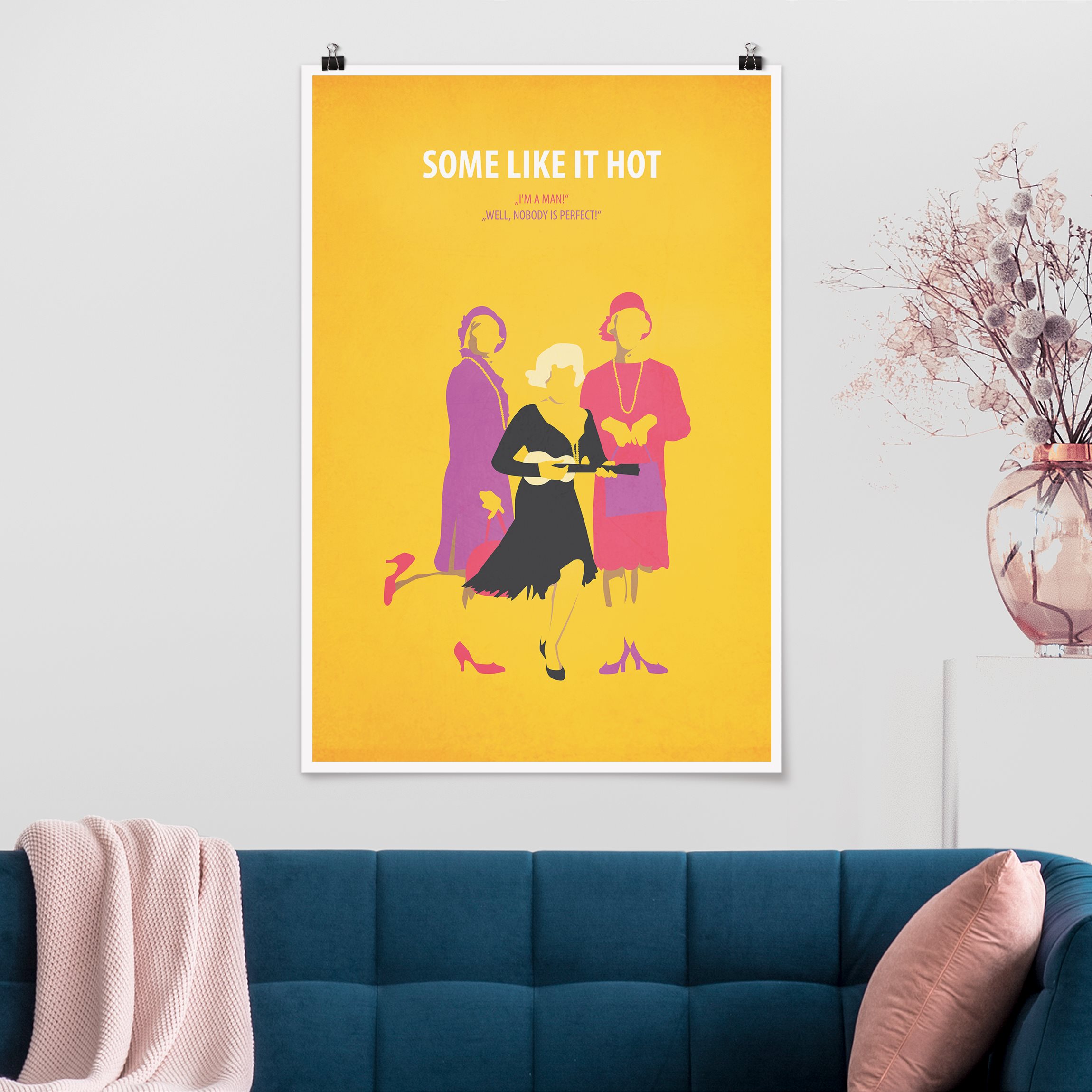 Poster - Hochformat Filmposter Some like it hot