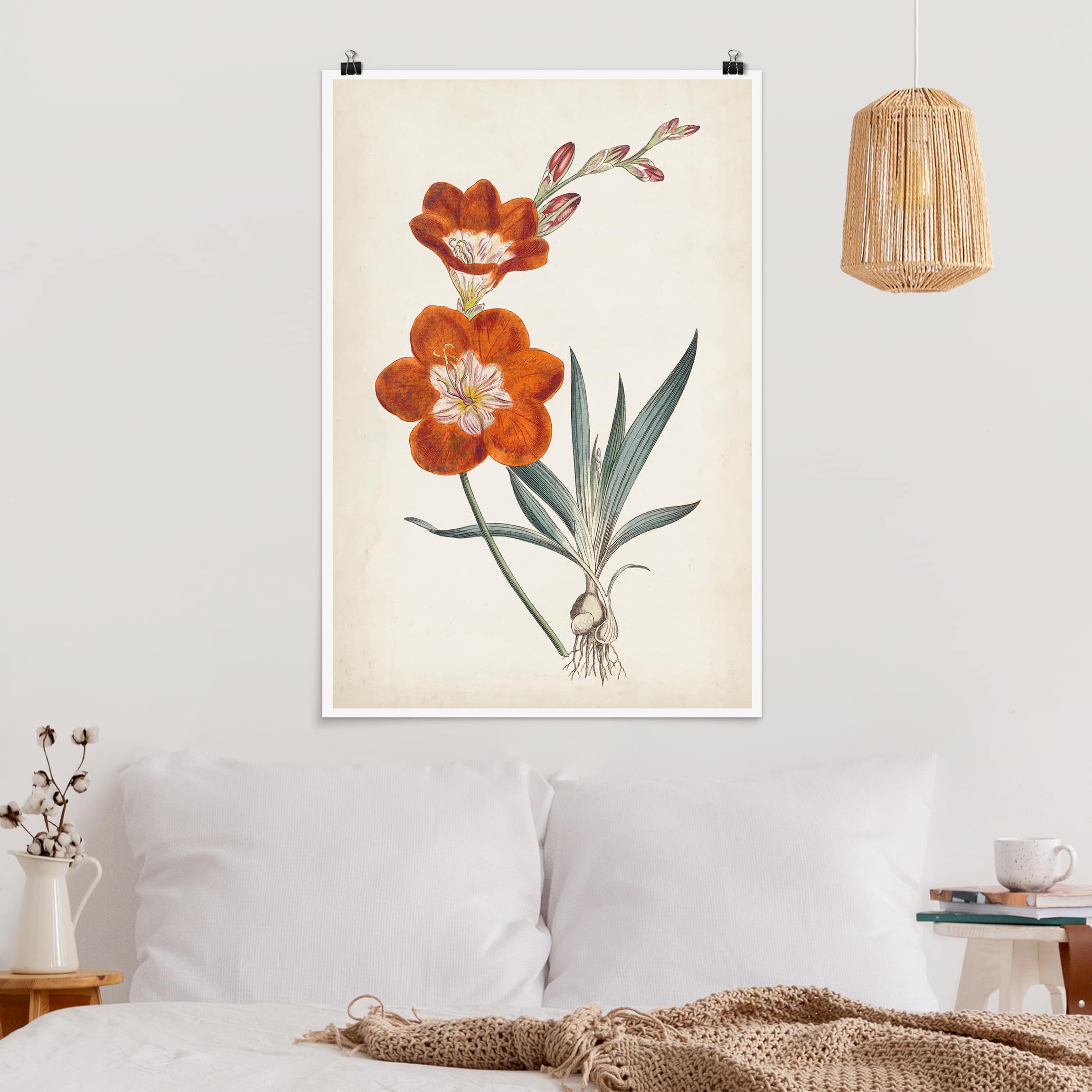 Poster - Hochformat Gartenschönheit V