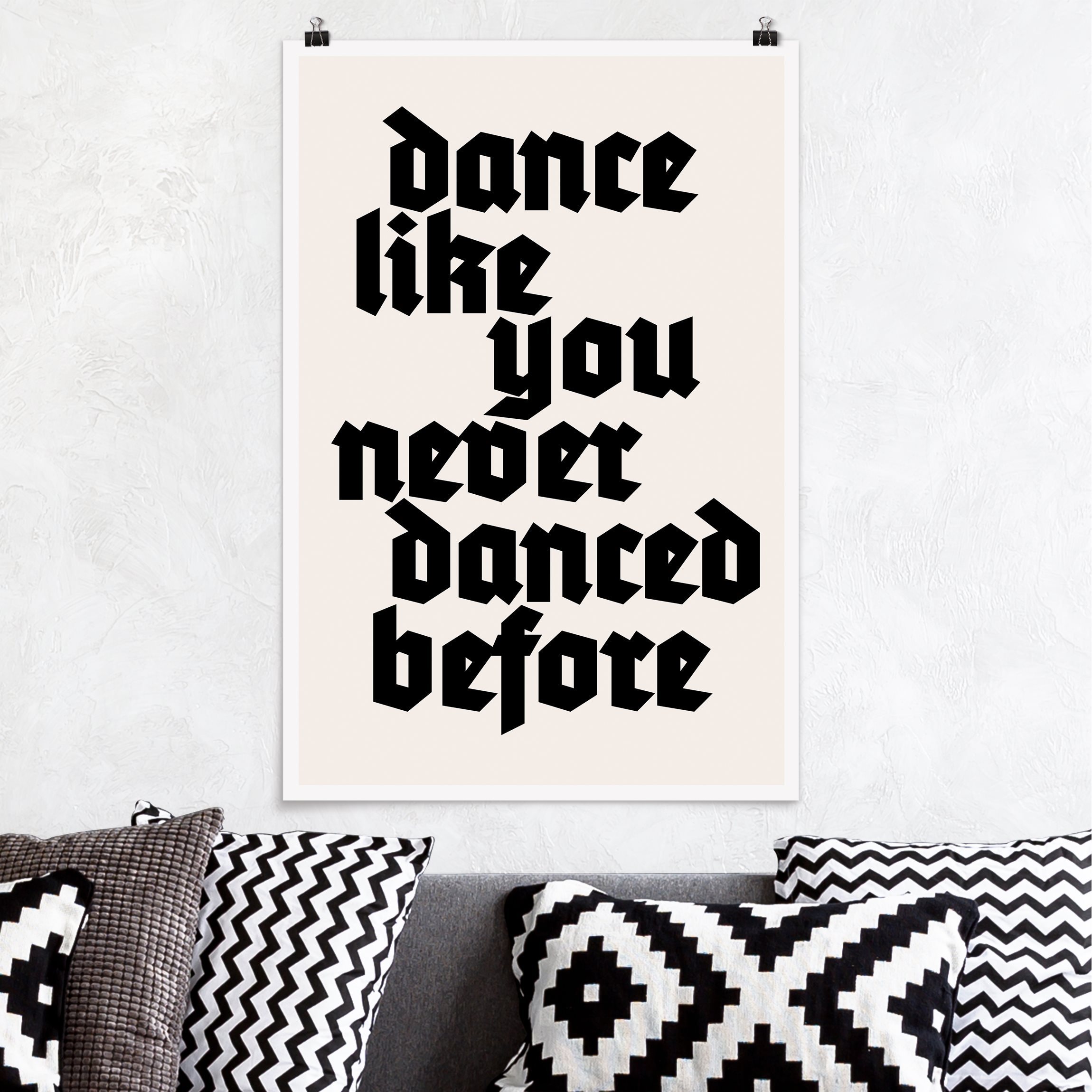 Poster Dance like never before