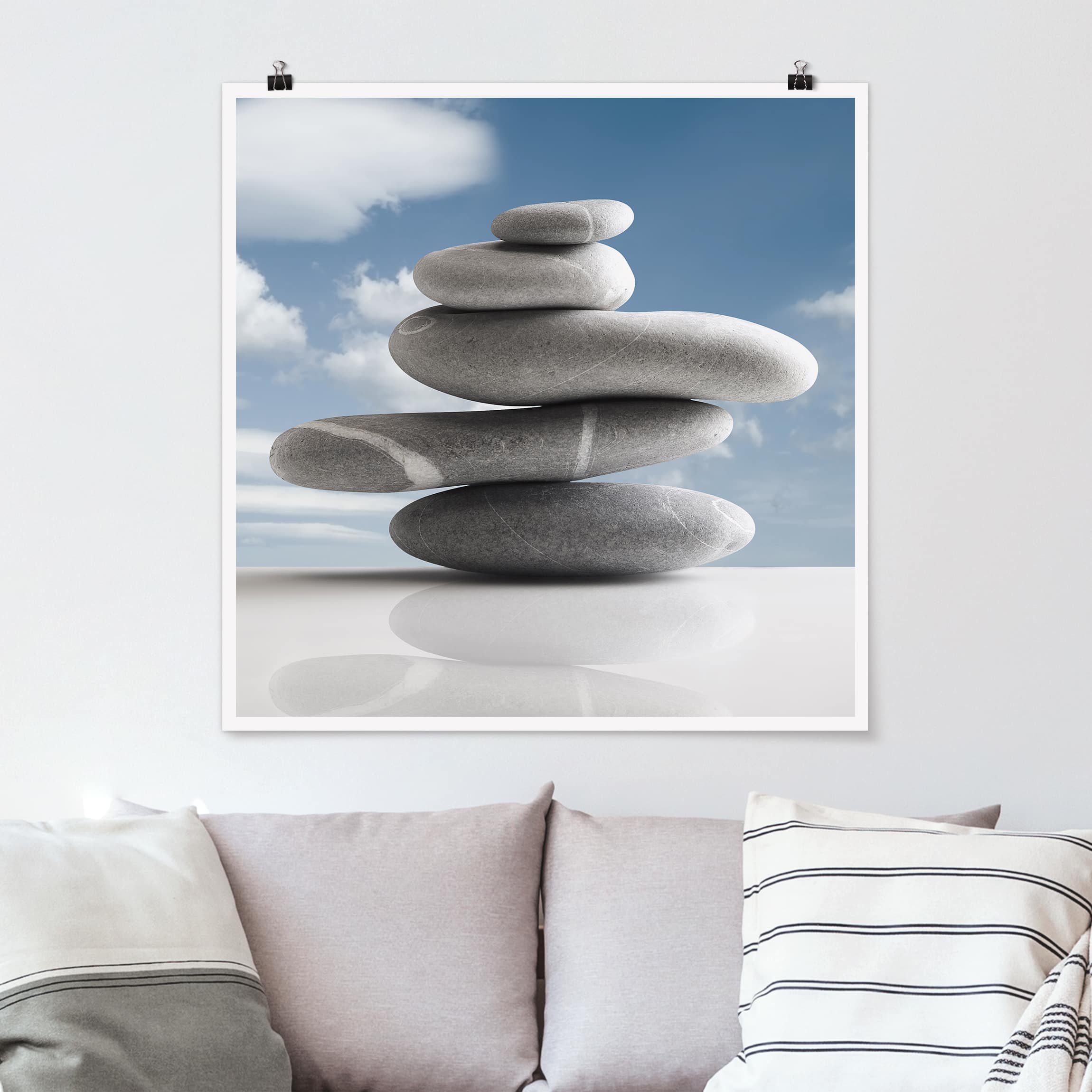 Poster - Quadrat In Balance