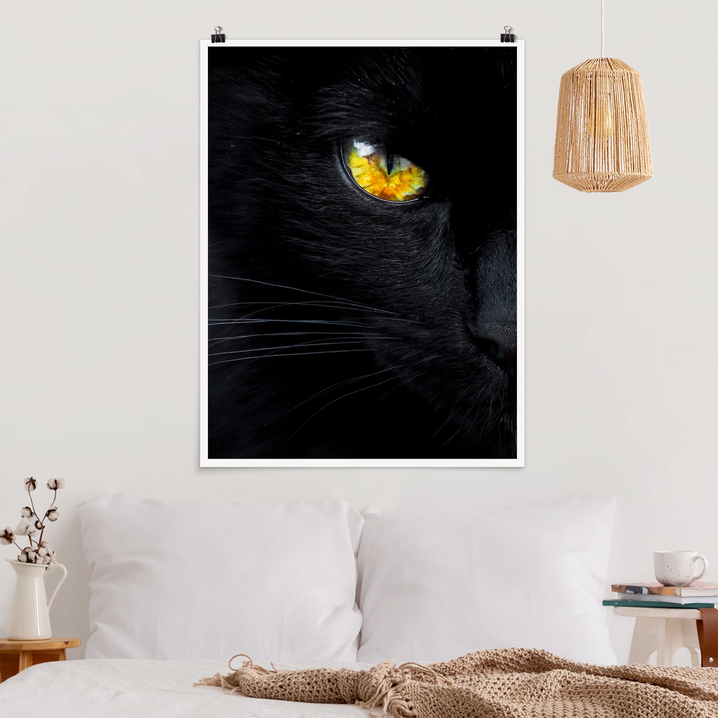 Poster Tiere Hypnotischer Blick