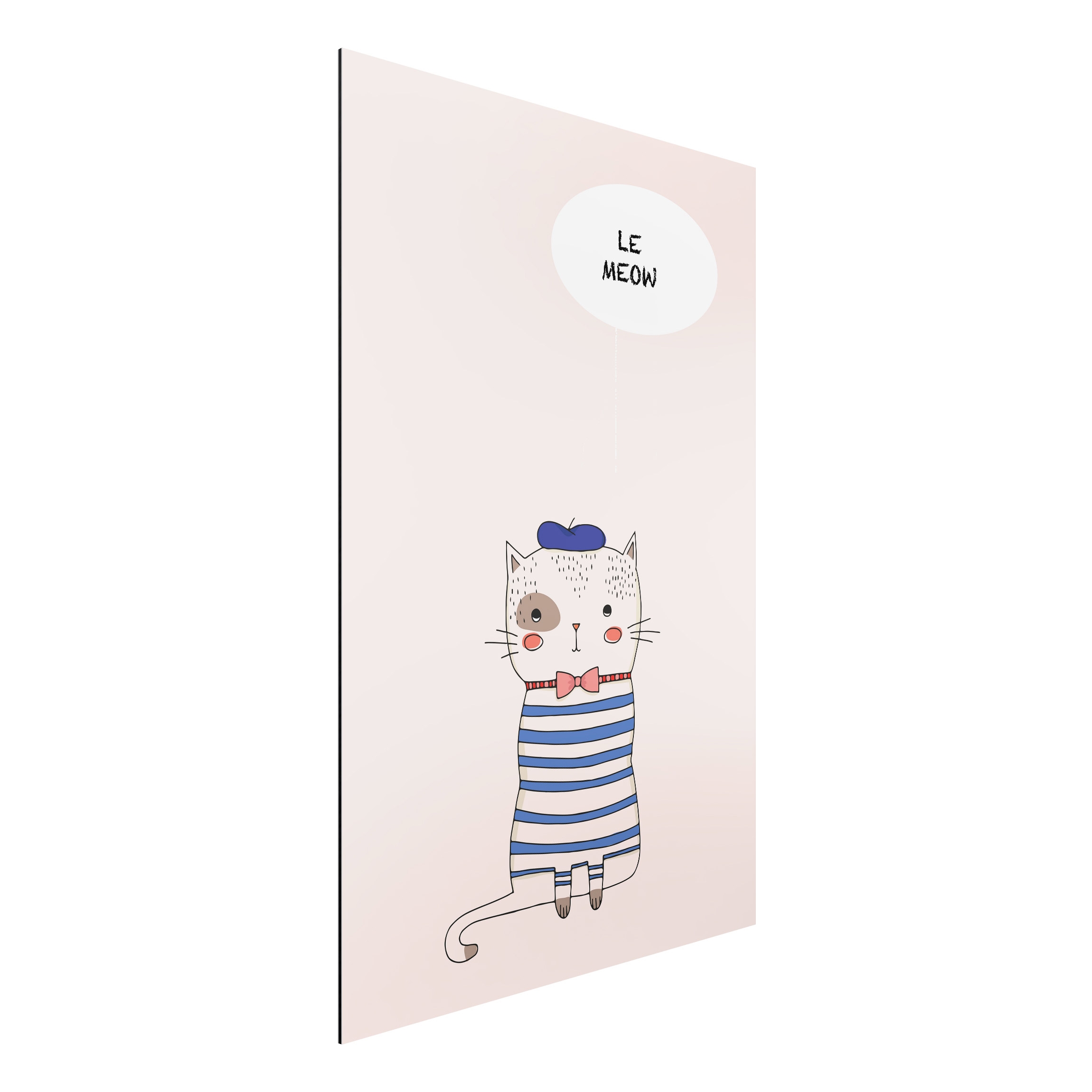 Alu-Dibond Bild Katze in Frankreich