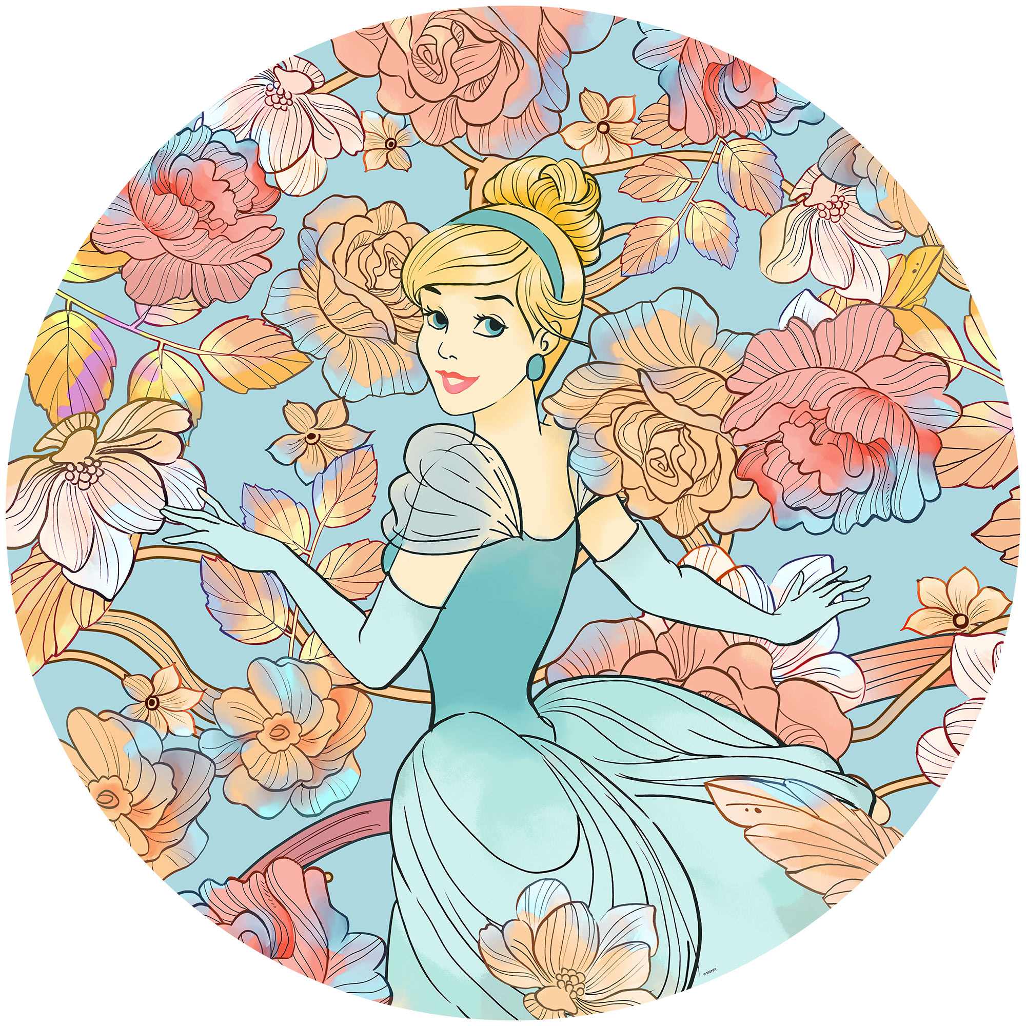 Fototapete Cinderella Pastel Dreams