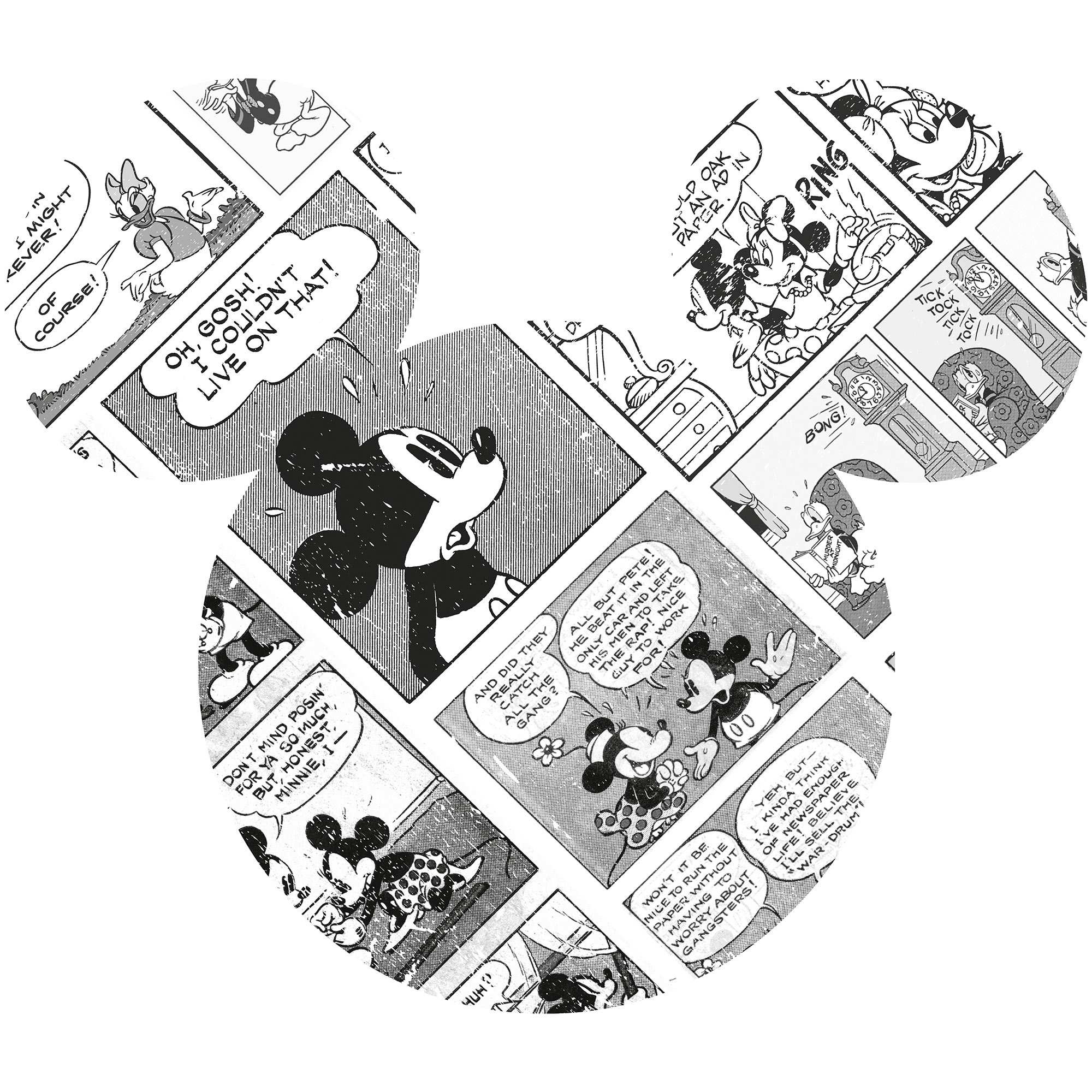Fototapete Mickey Head Comic Cartoon