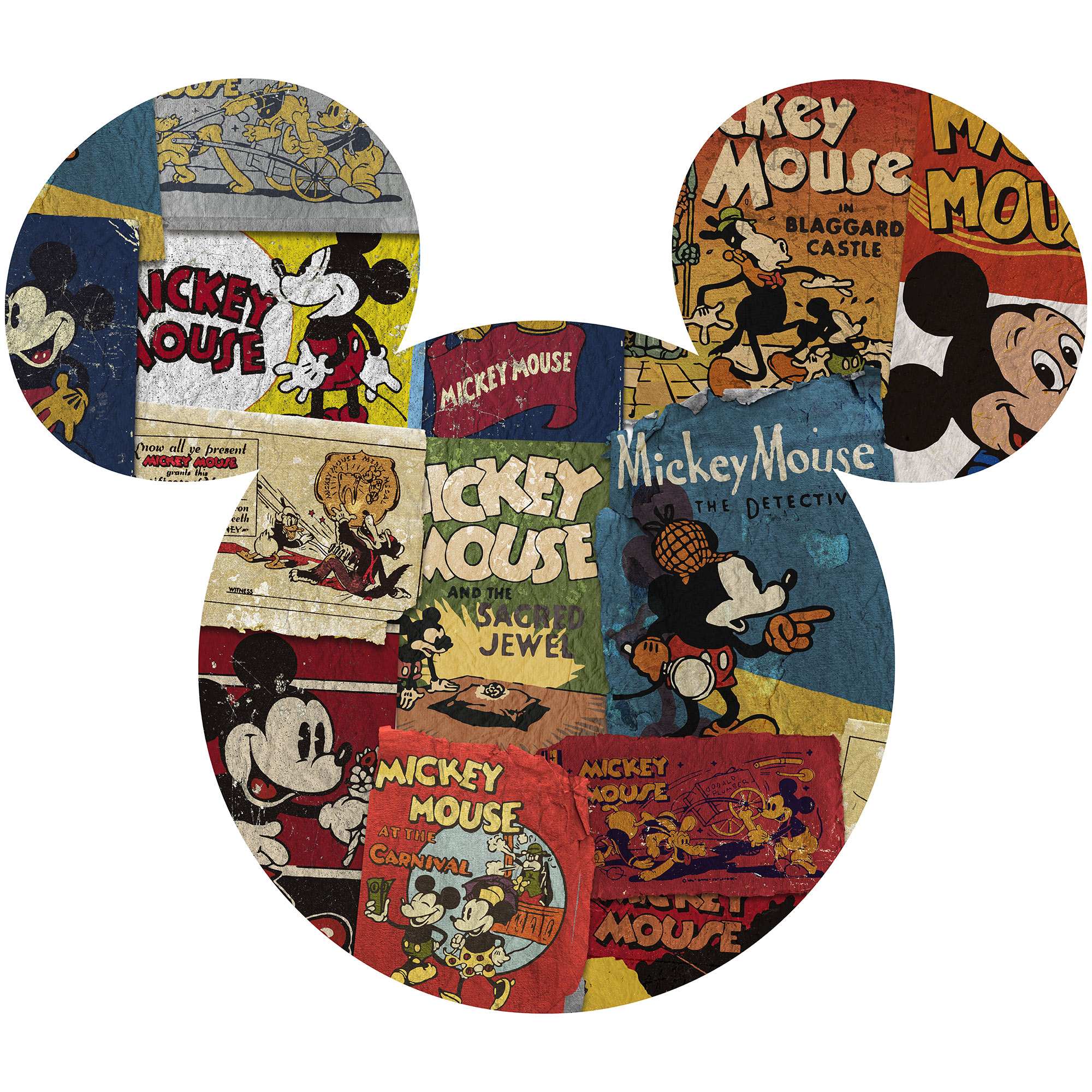 Fototapete Mickey Head Billboard