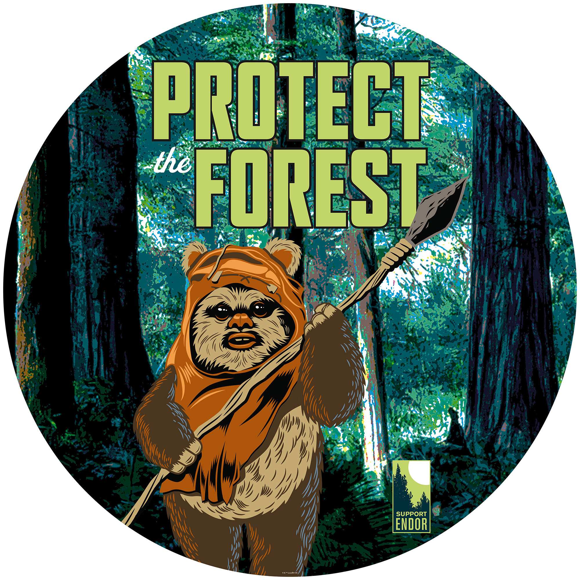 Fototapete Star Wars Protect the Forest