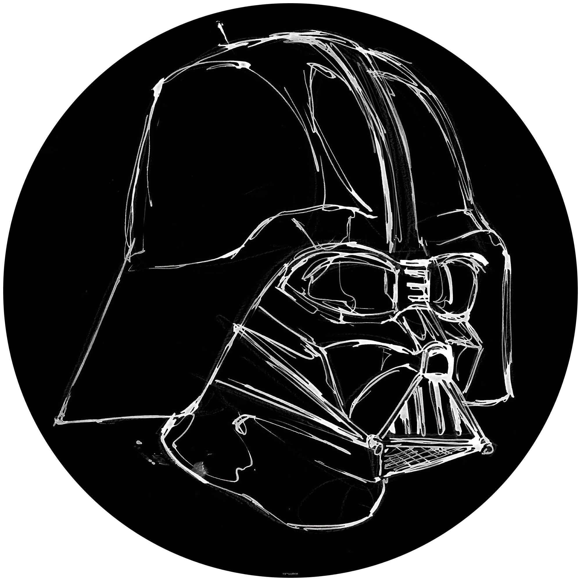 Fototapete Star Wars Ink Vader