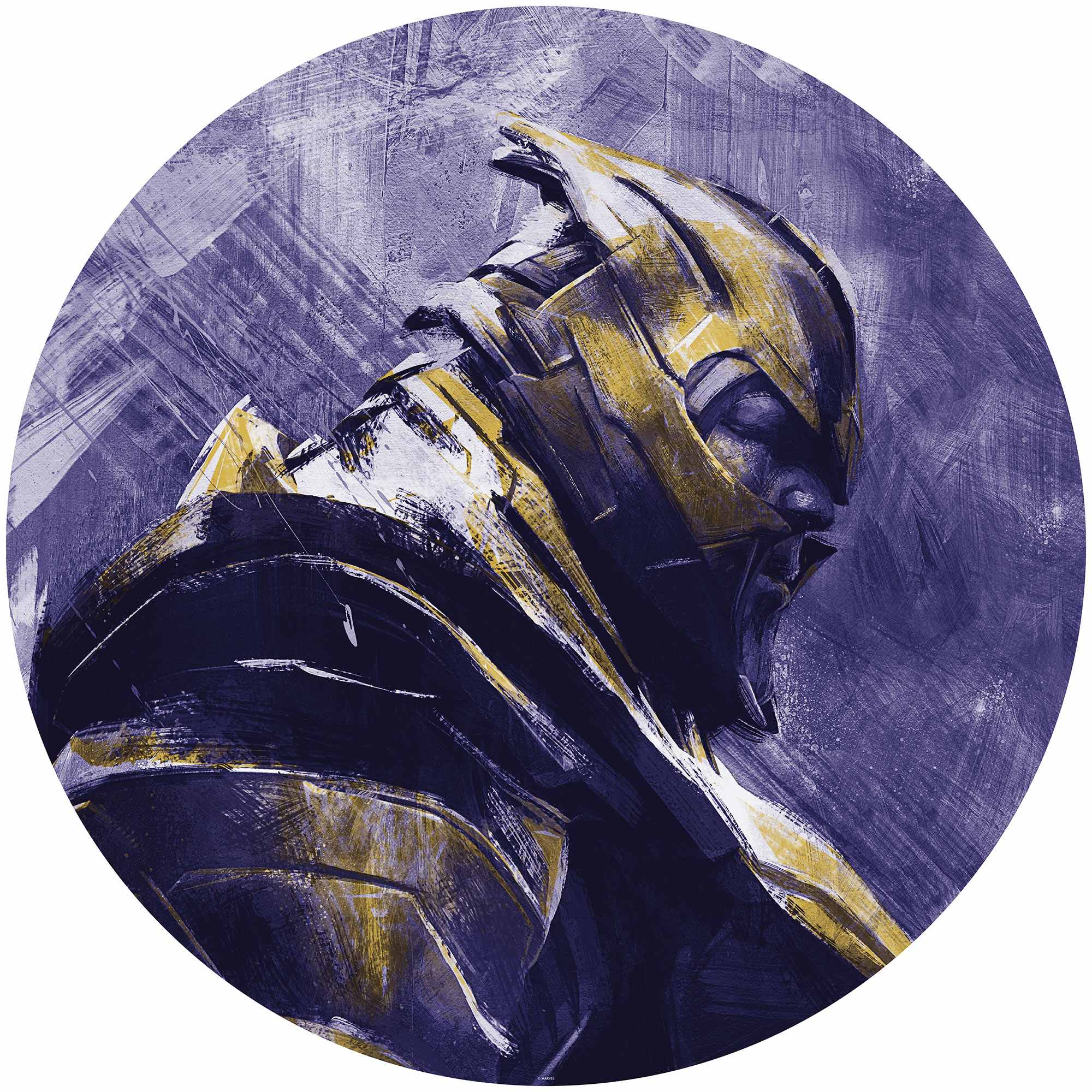Fototapete Avengers Painting Thanos