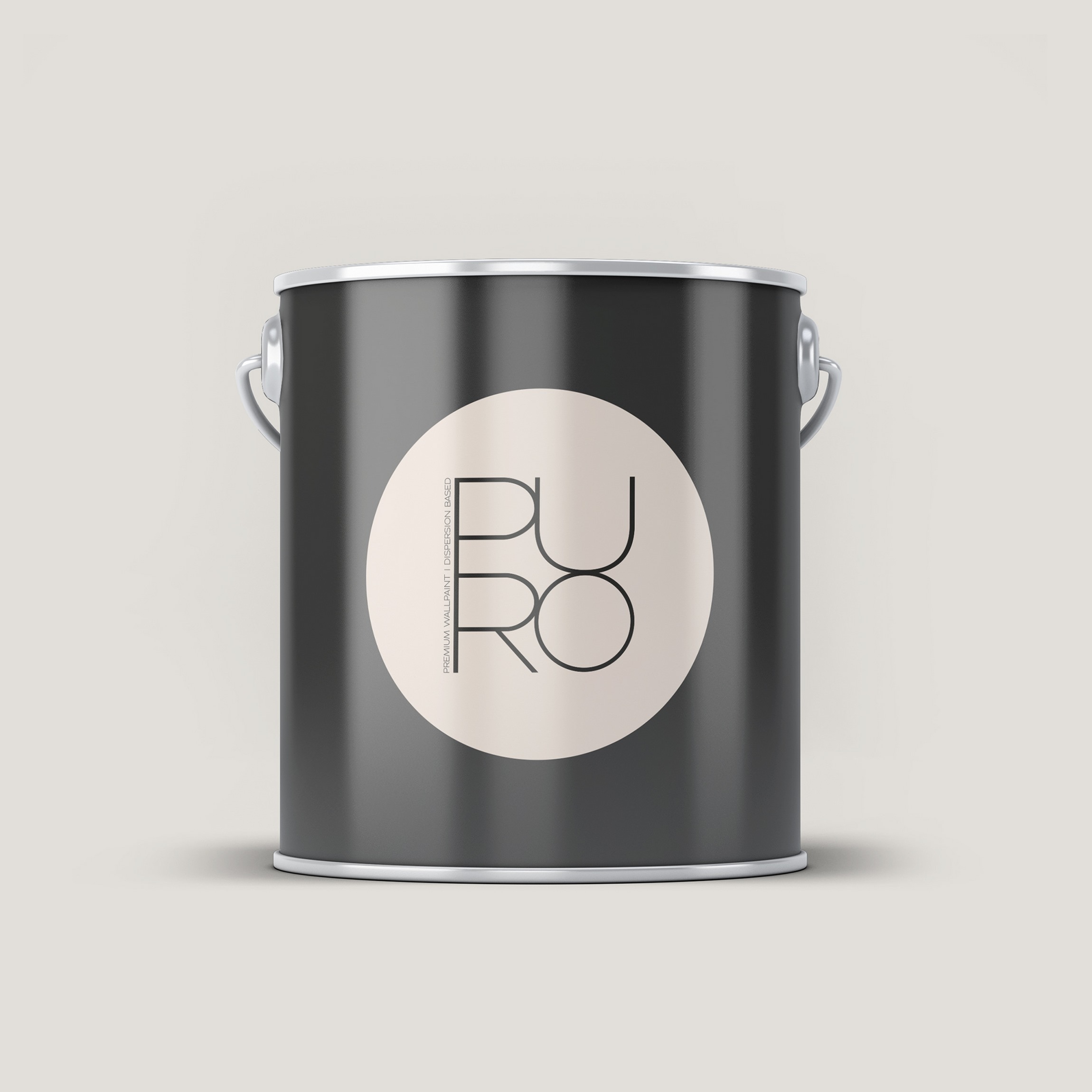 Premium Wandfarbe PURO creamy grey  c1008