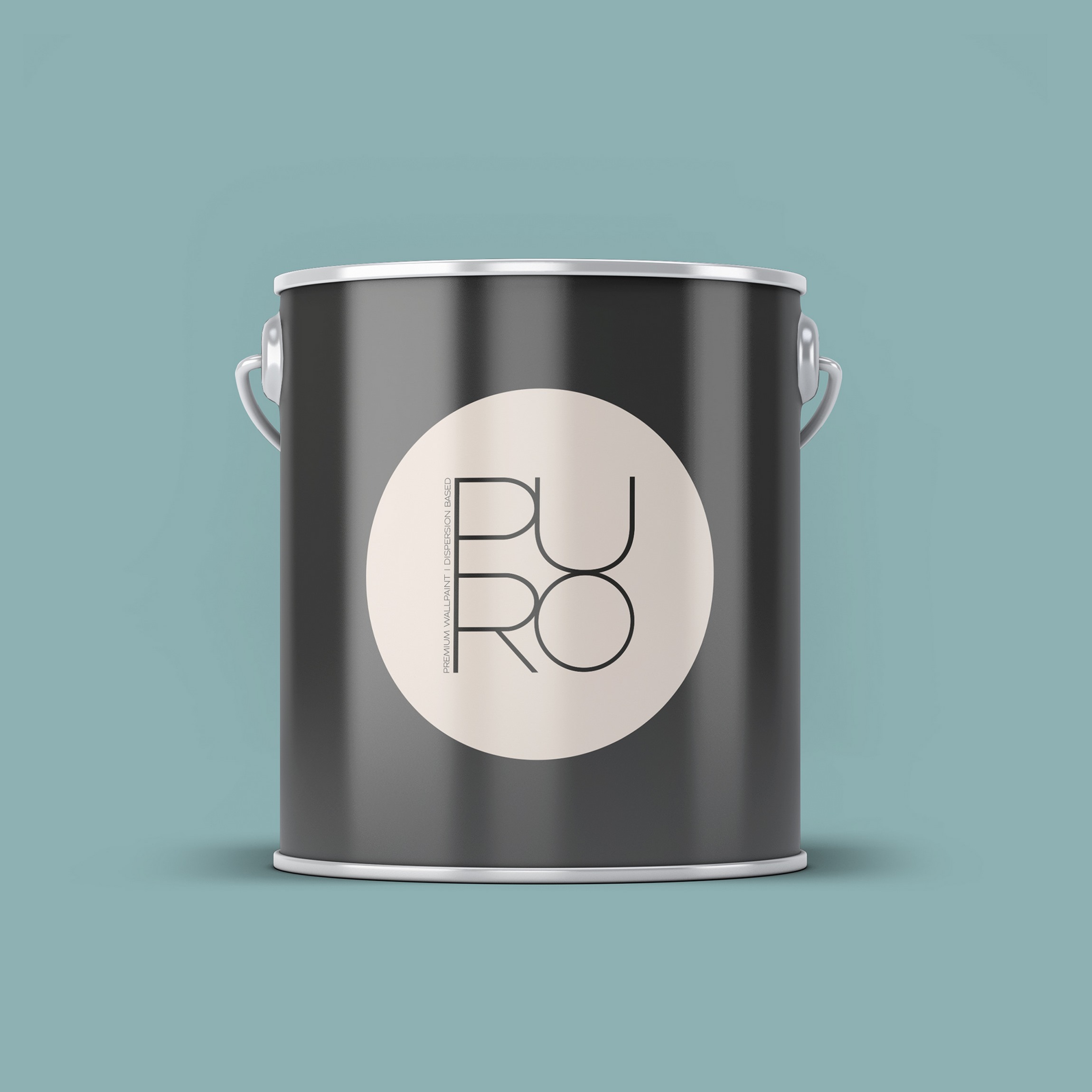 Premium Wandfarbe PURO bluish petrol c3010