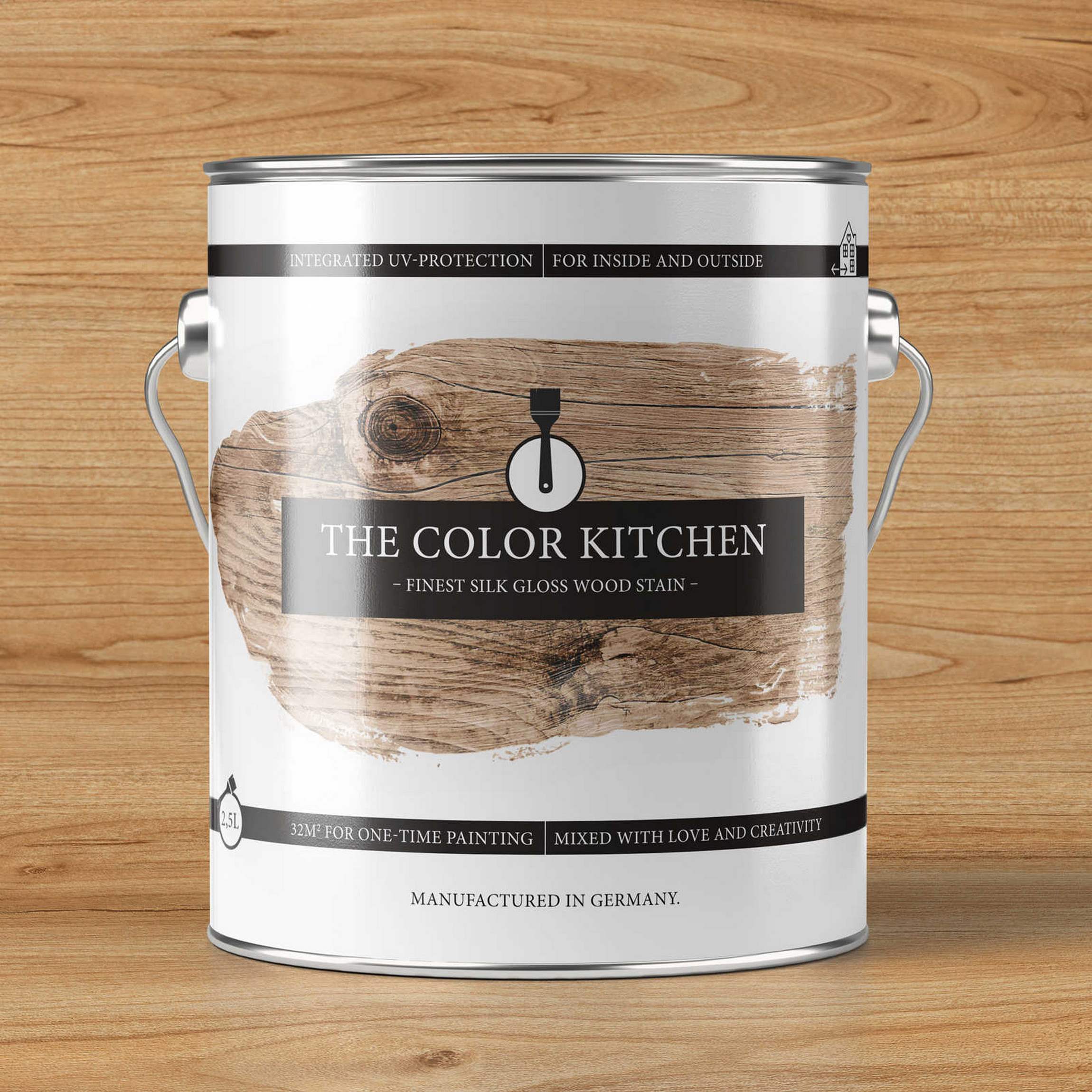 Holzlasur Farbe Kiefer - The Color Kitchen - Soothing Pine - seidenglänzend