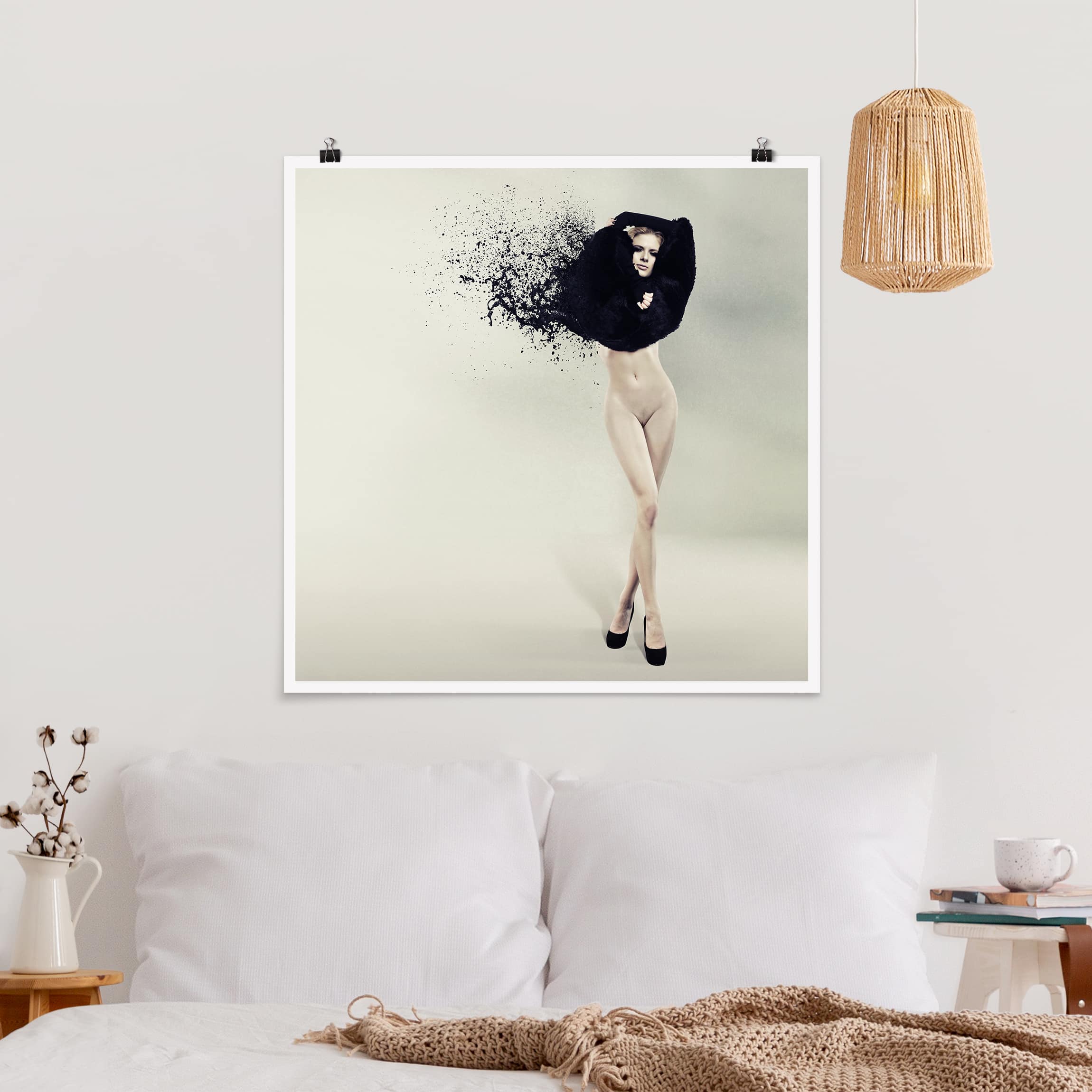 Poster - Quadrat Liquid Striptease